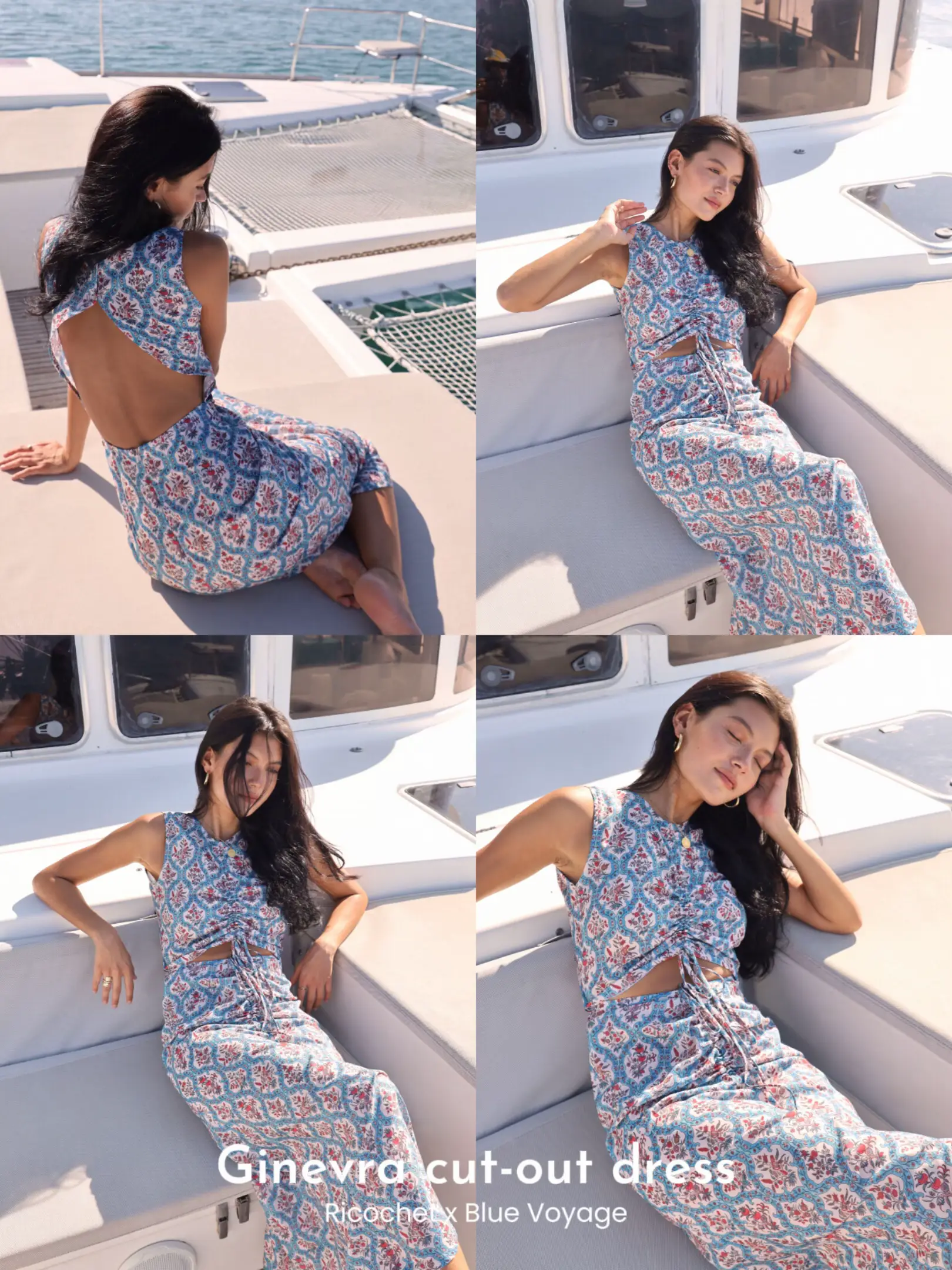 リゾートウェアスタイルのタイブランドのファッションレビュー  