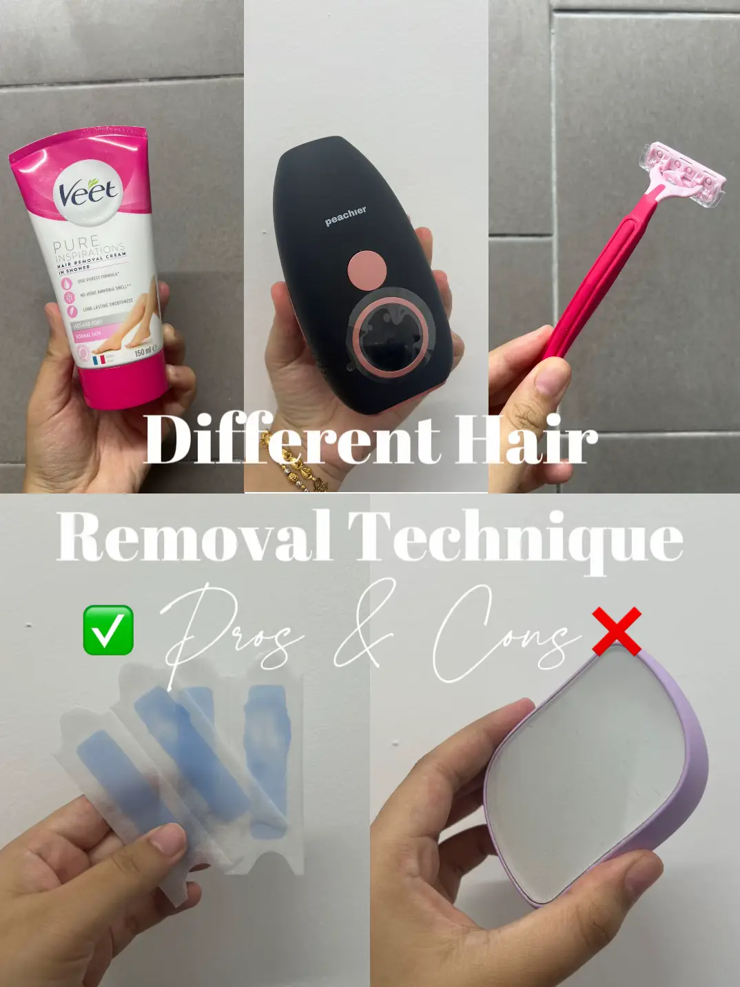 PROS CONS Different Hair Removal Technique Gallery posted