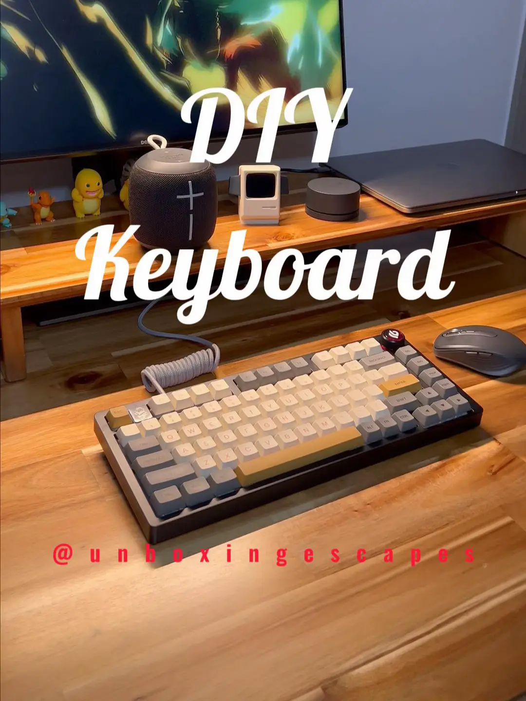 DIY mechanical keyboard💯 | Video published by UnboxingEscapes | Lemon8