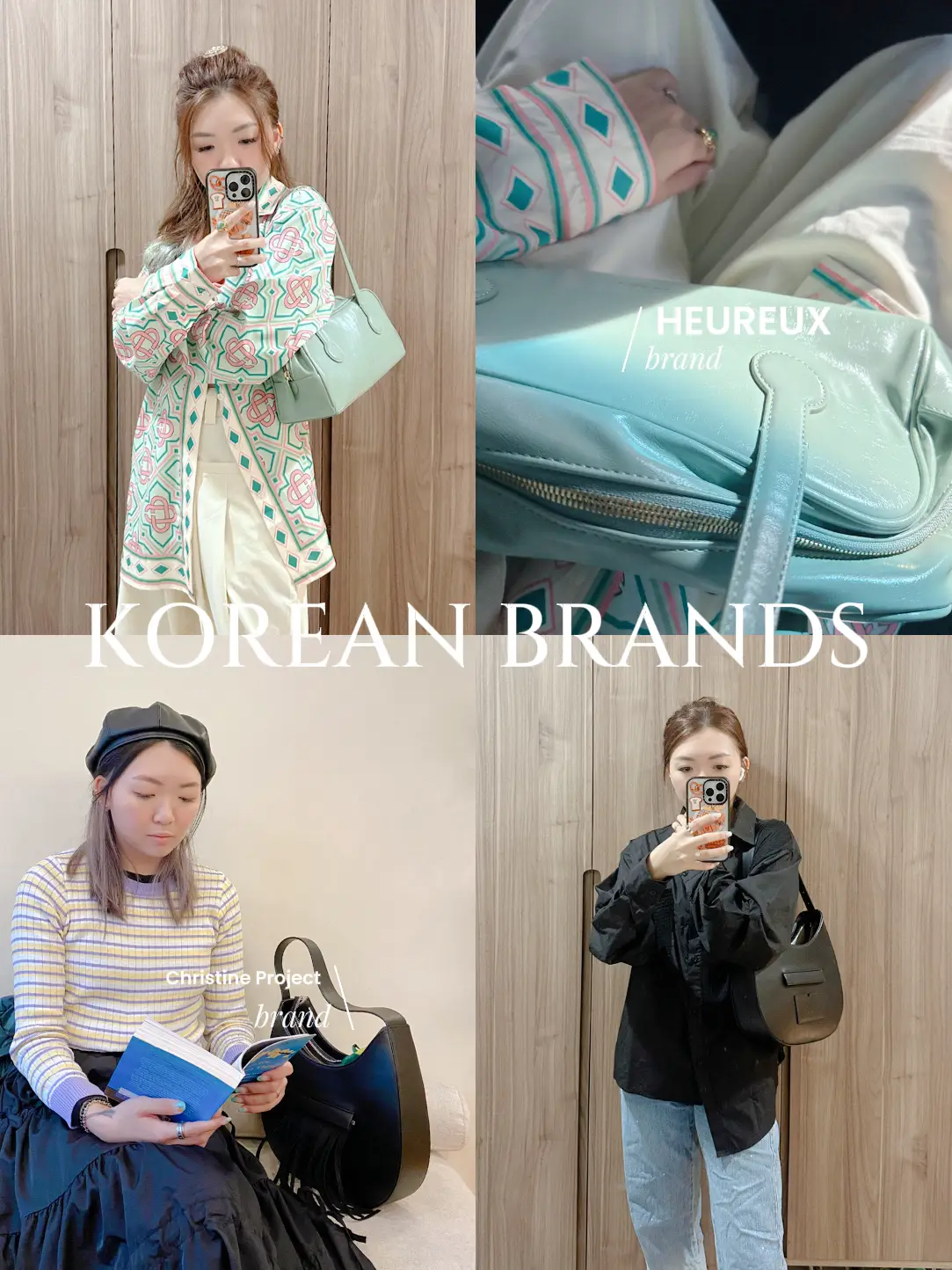 My KOREAN bag collection you can get in SG 🚨 | Gallery posted by