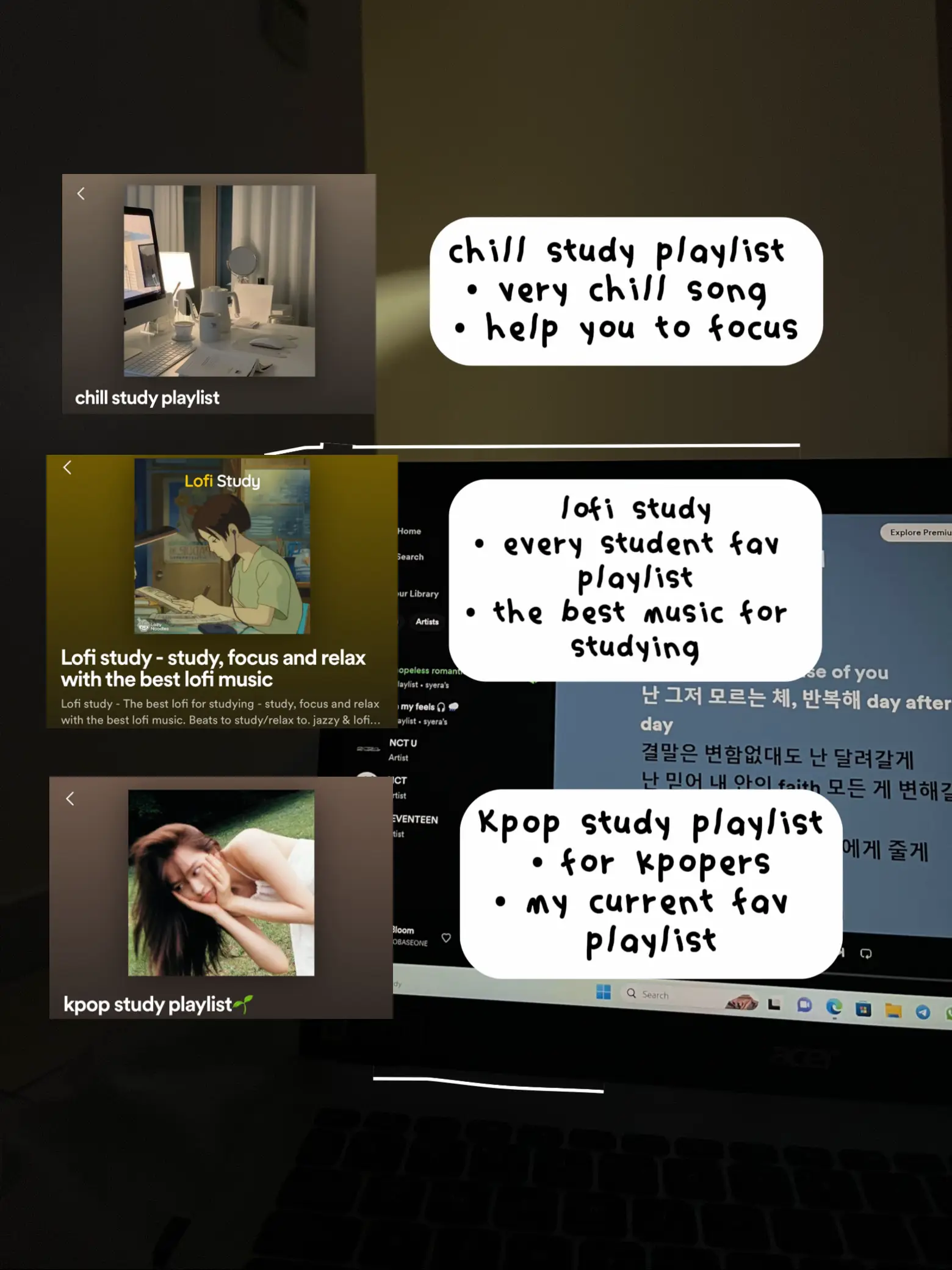 spotify playlist for student to stay focus 🎧 | Galeri disiarkan oleh ...