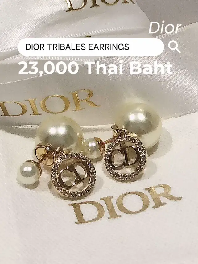 Dior tribales clearance earrings dupe