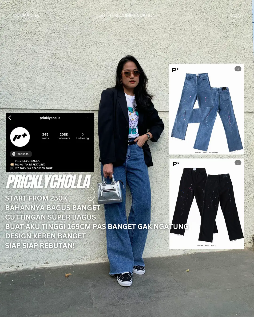 Brand denim 2024 lokal murah