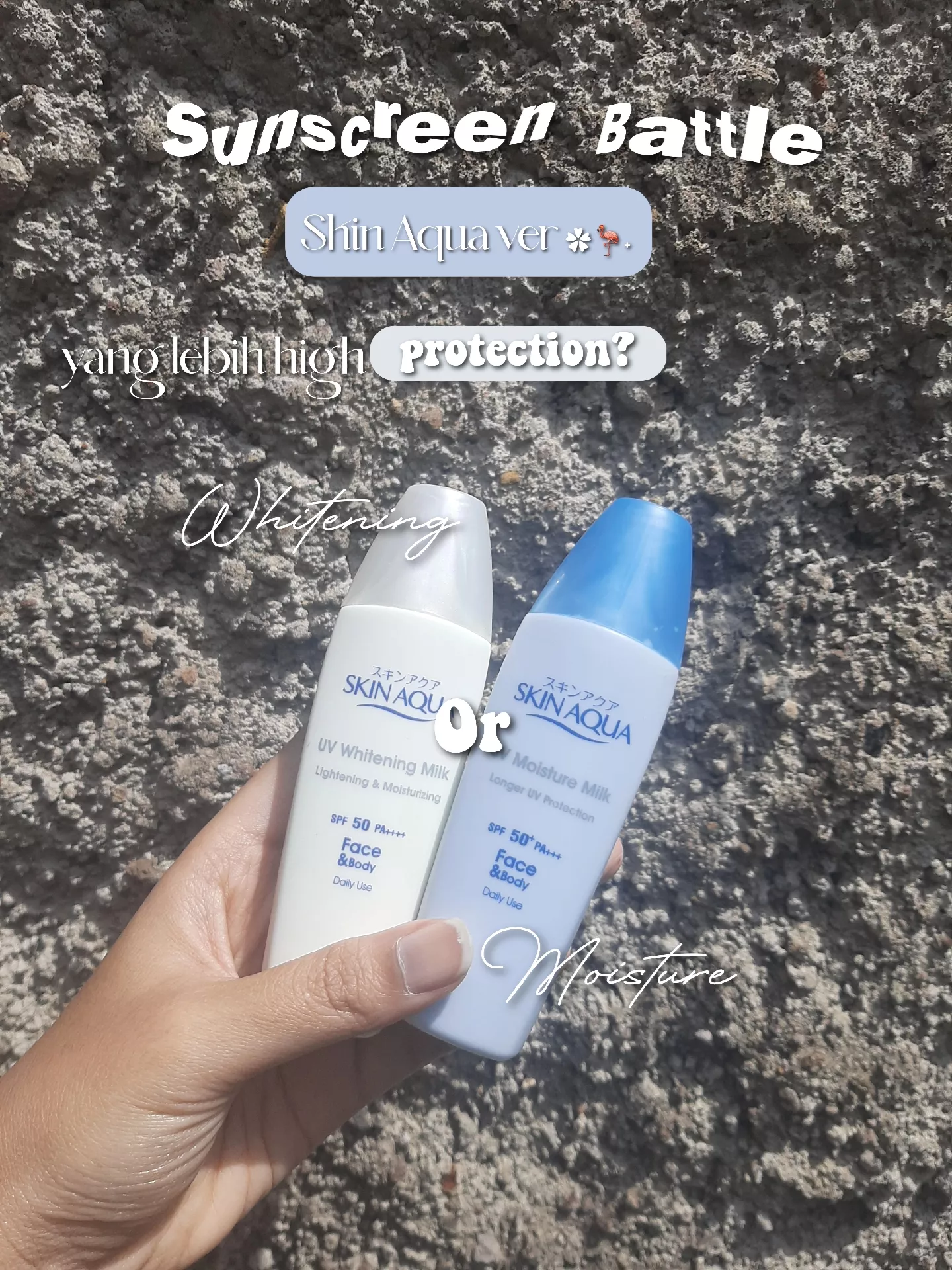 Sunscreen Skin Aqua bagus yg biru atau putih Gallery posted by