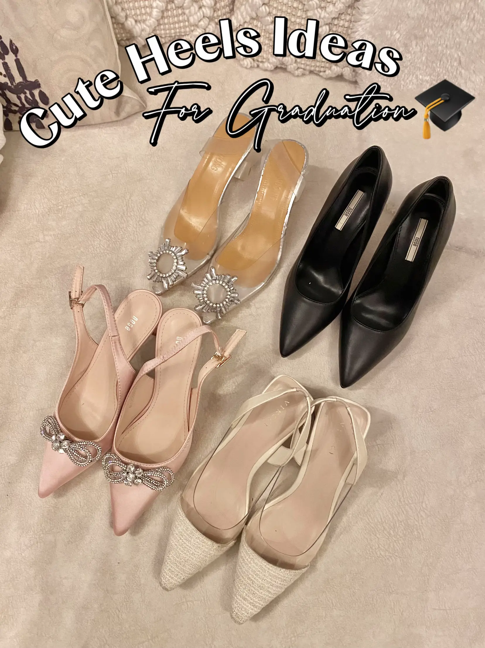 Cute on sale graduation shoes