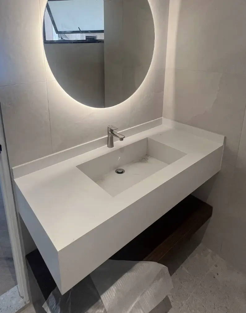 Sink Less Countertop Luxe for Less: My Sintered Stone Sink Journey | Gallery posted by ...