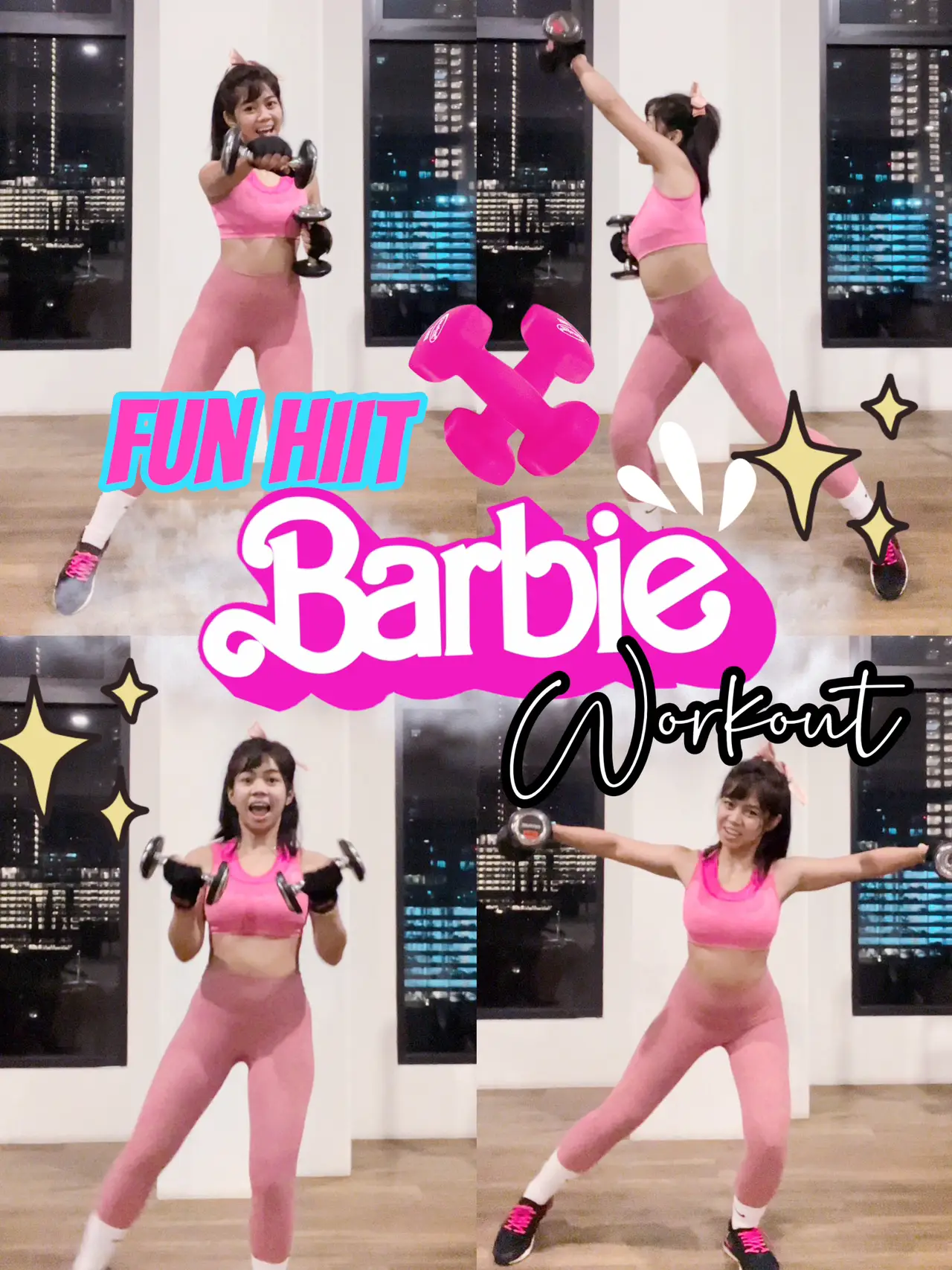 Fun HIIT BARBIE WORKOUT💪✨