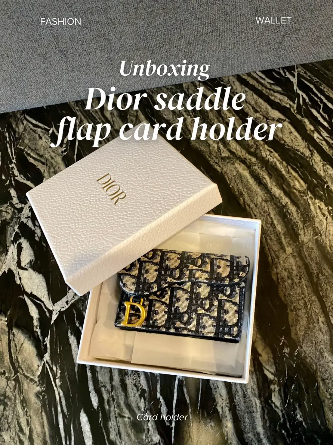 Unboxing Dior Saddle Pouch! I'm Obsessed!