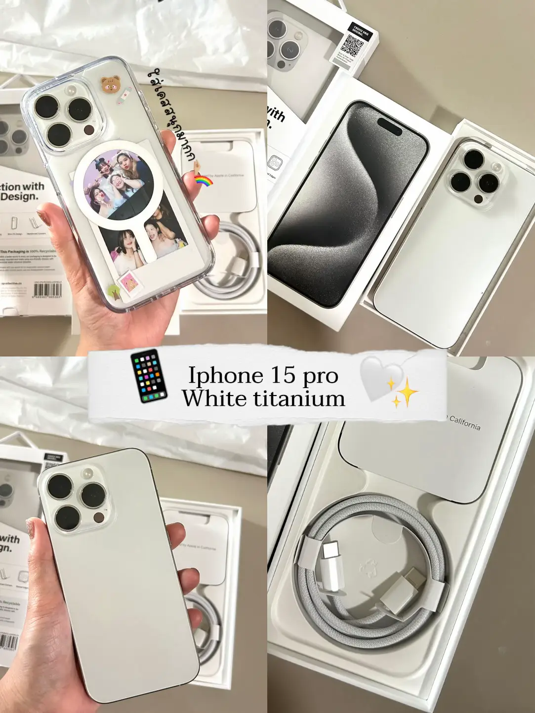 Finally got the iPhone 15 Pro in white titanium 256GB!! : r/iPhone15Pro