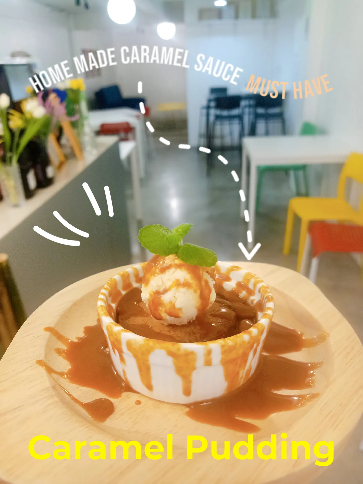 Caramel Pudding | แกลเลอรีที่โพสต์โดย 201 Cafe & Bar | Lemon8