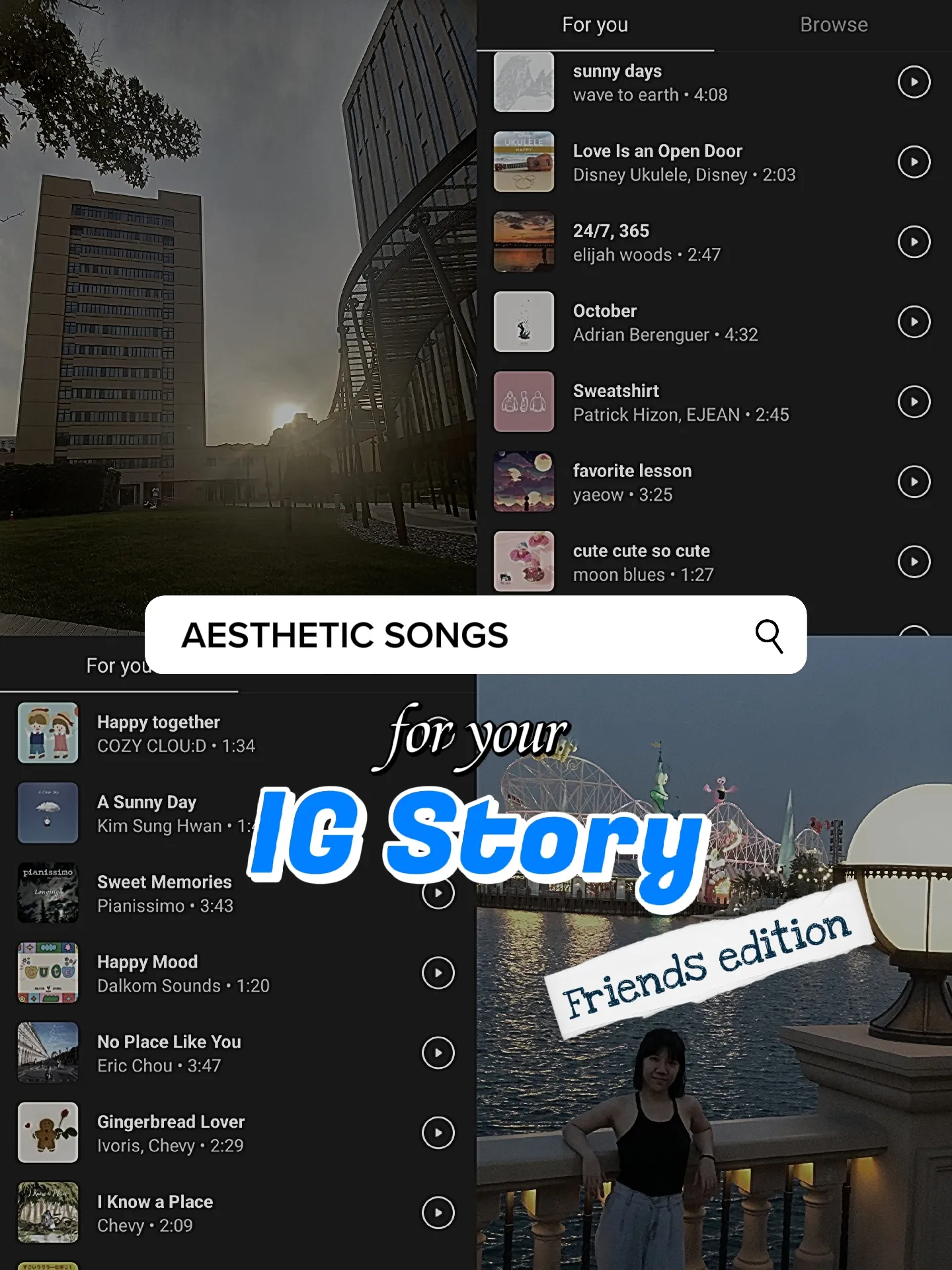 Aesthetic Songs For Your IG Story With Friends Galeri Diposting 