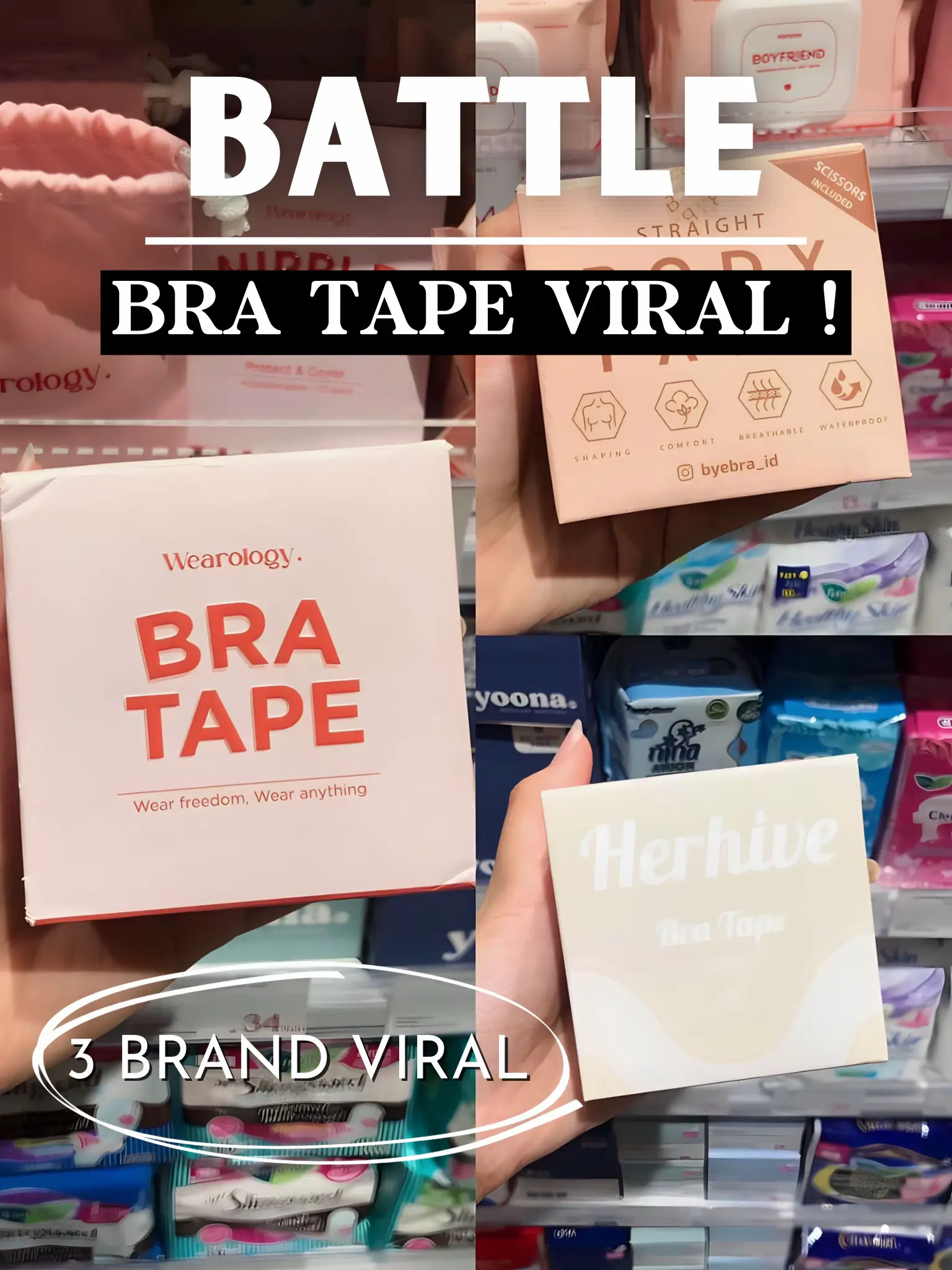 NuBra Singapore - Before and After Boobytape 🤩💖..