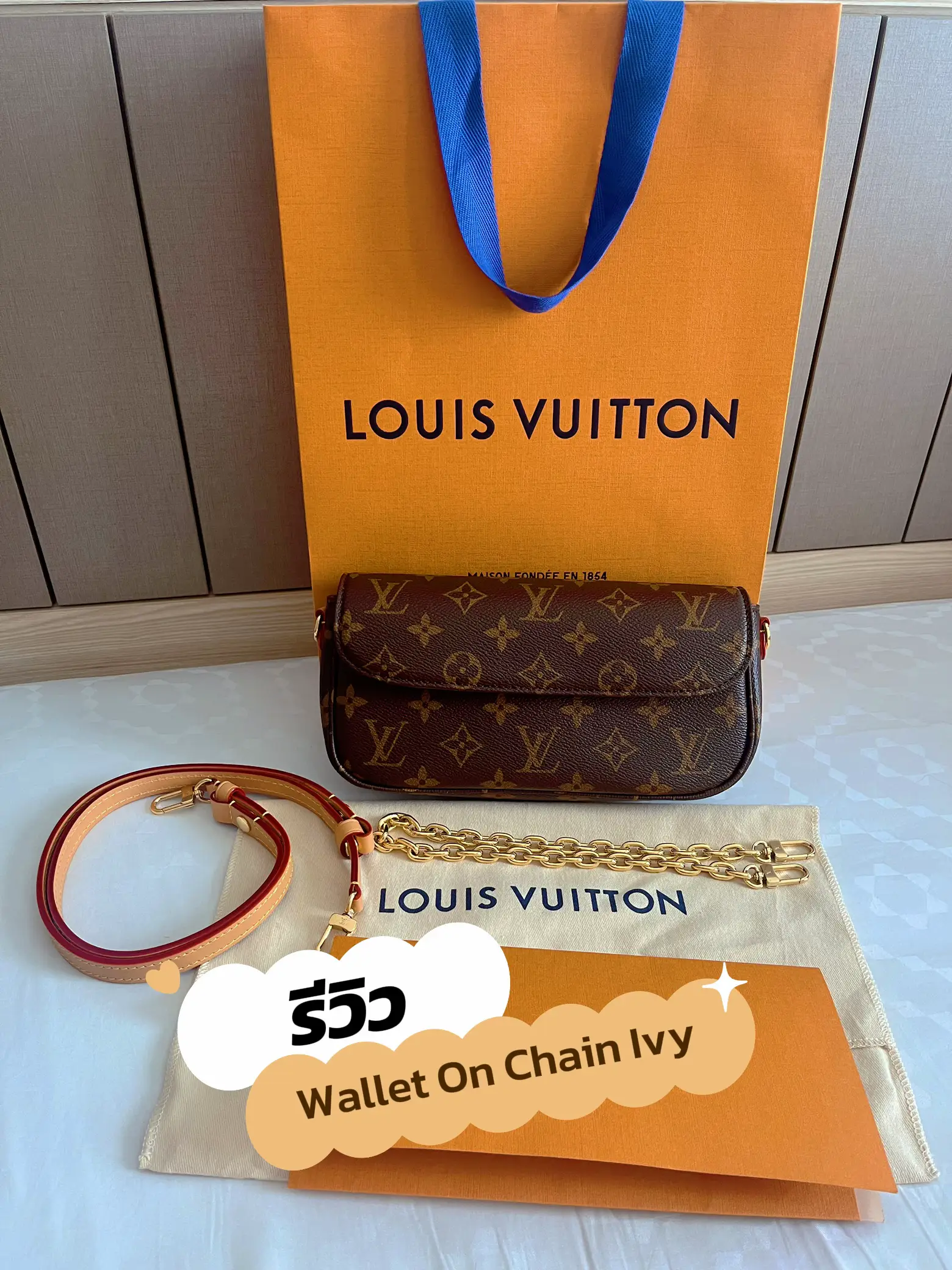 LV Wallet Chain Ivy for Everyday Look!