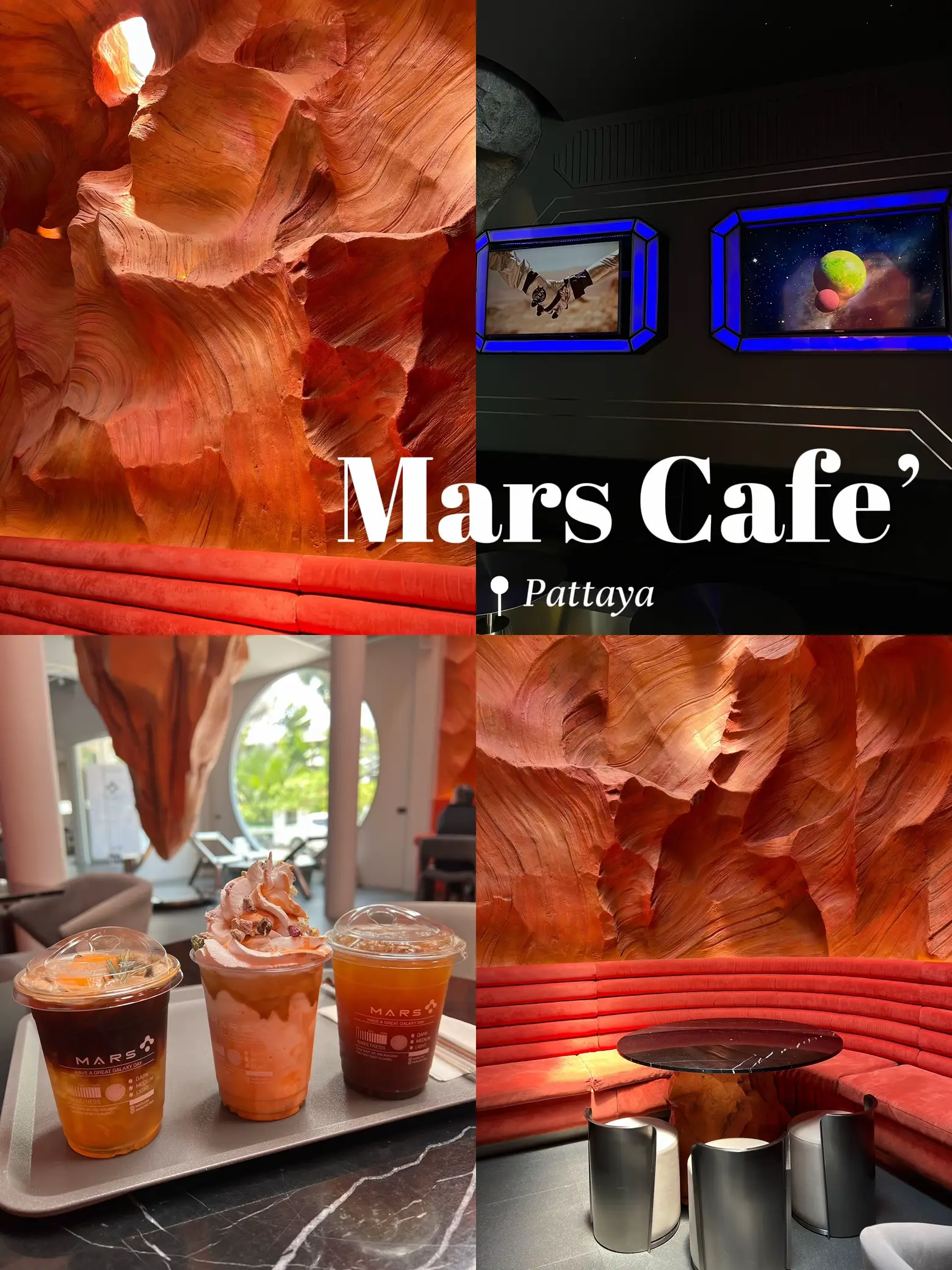 Mars. cafe’ pattaya☄️ คาเฟ่พัทยา | แกลเลอรีที่โพสต์โดย Nuchjr | Lemon8