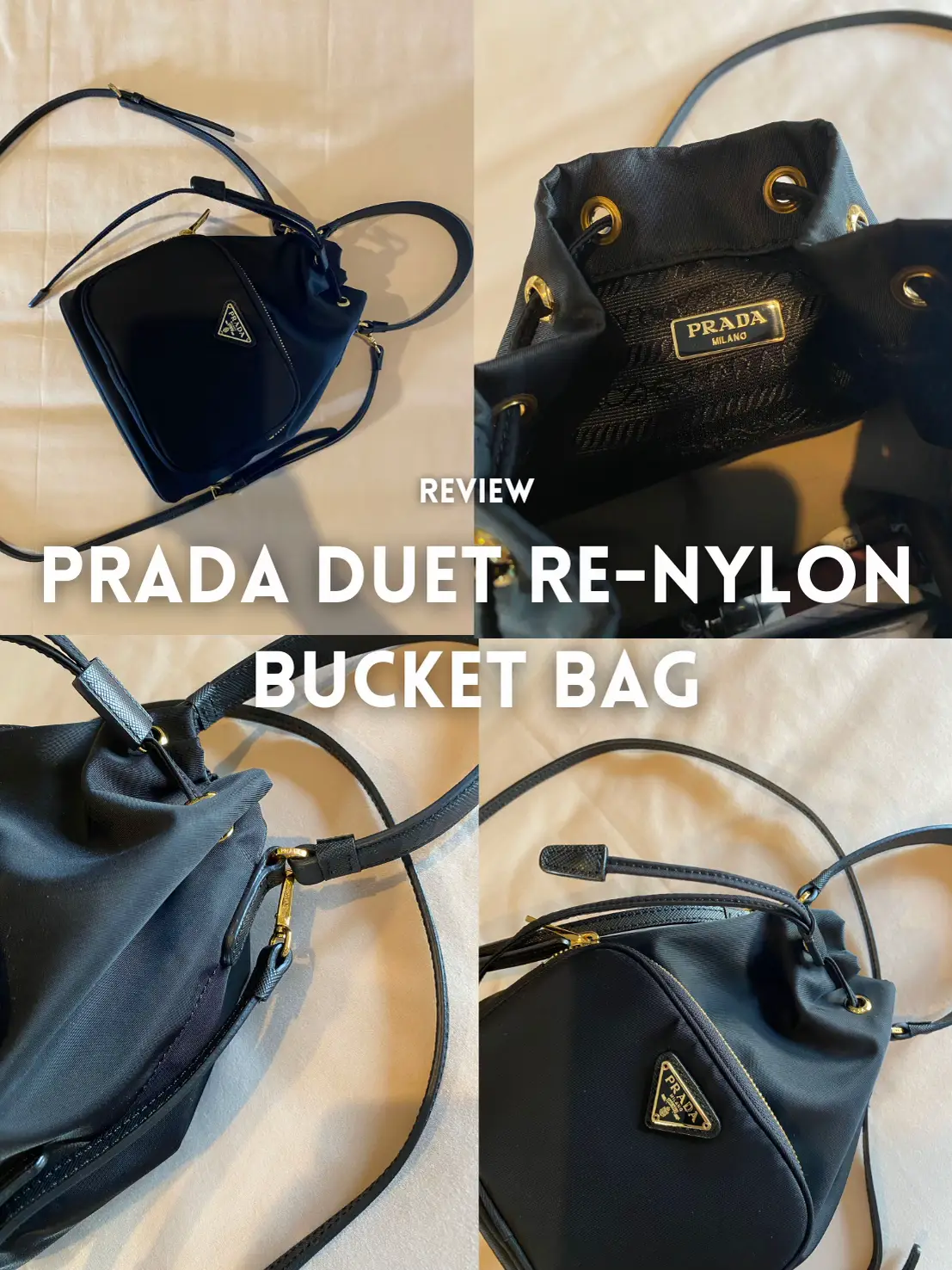 Prada Panier Bucket Bag Review & What Fits Inside, Making Apple Pie &  Dacquoise, Daily Life in Korea