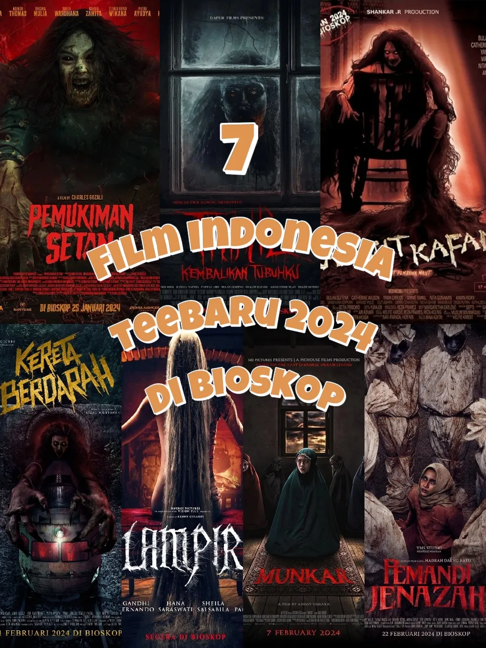 Rekomendasi Film Horor Indonesia 2024 - Pencarian Lemon8