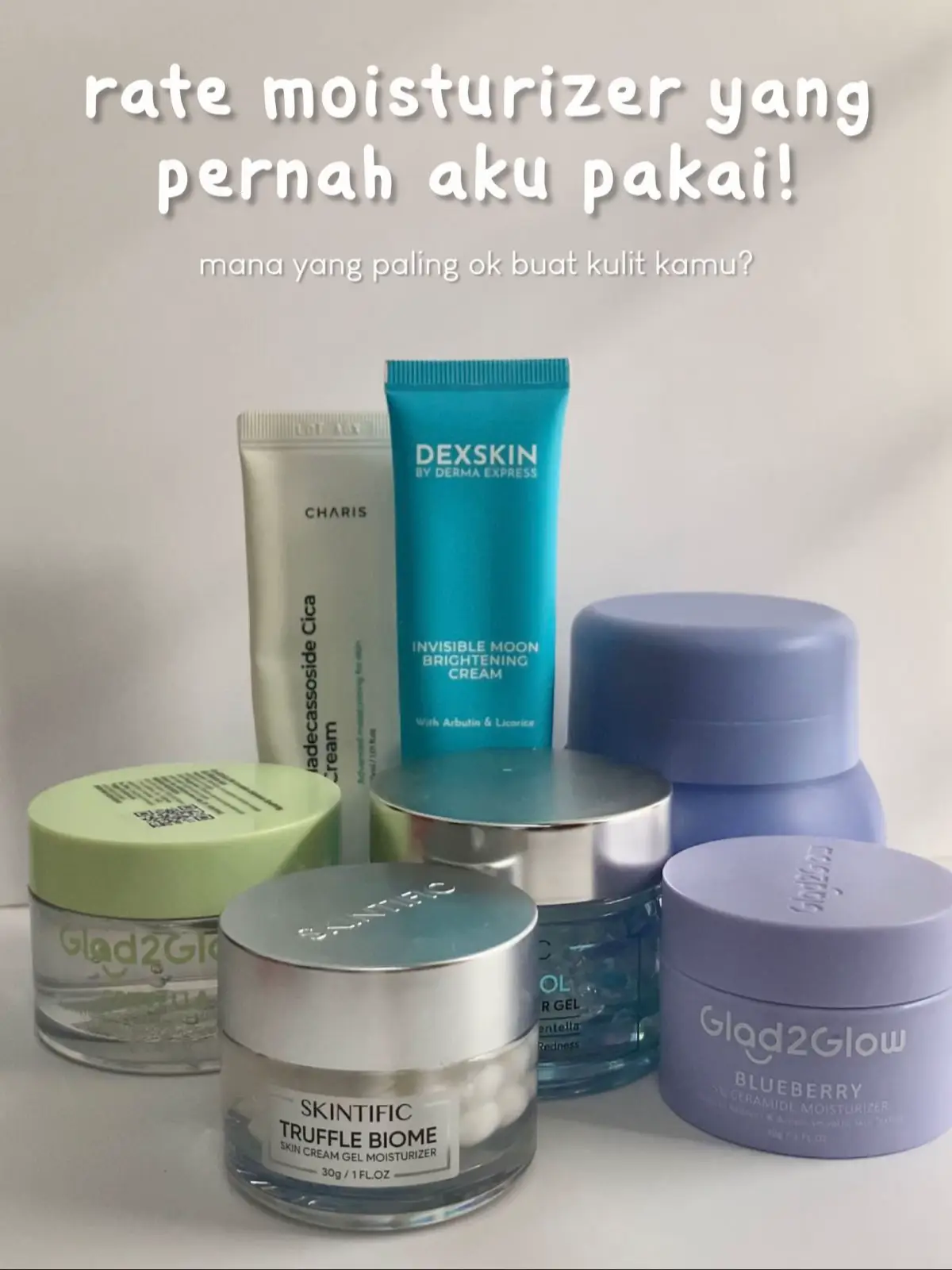 [SAVE] rate moisturizer yang pernah aku pakai!⭐️