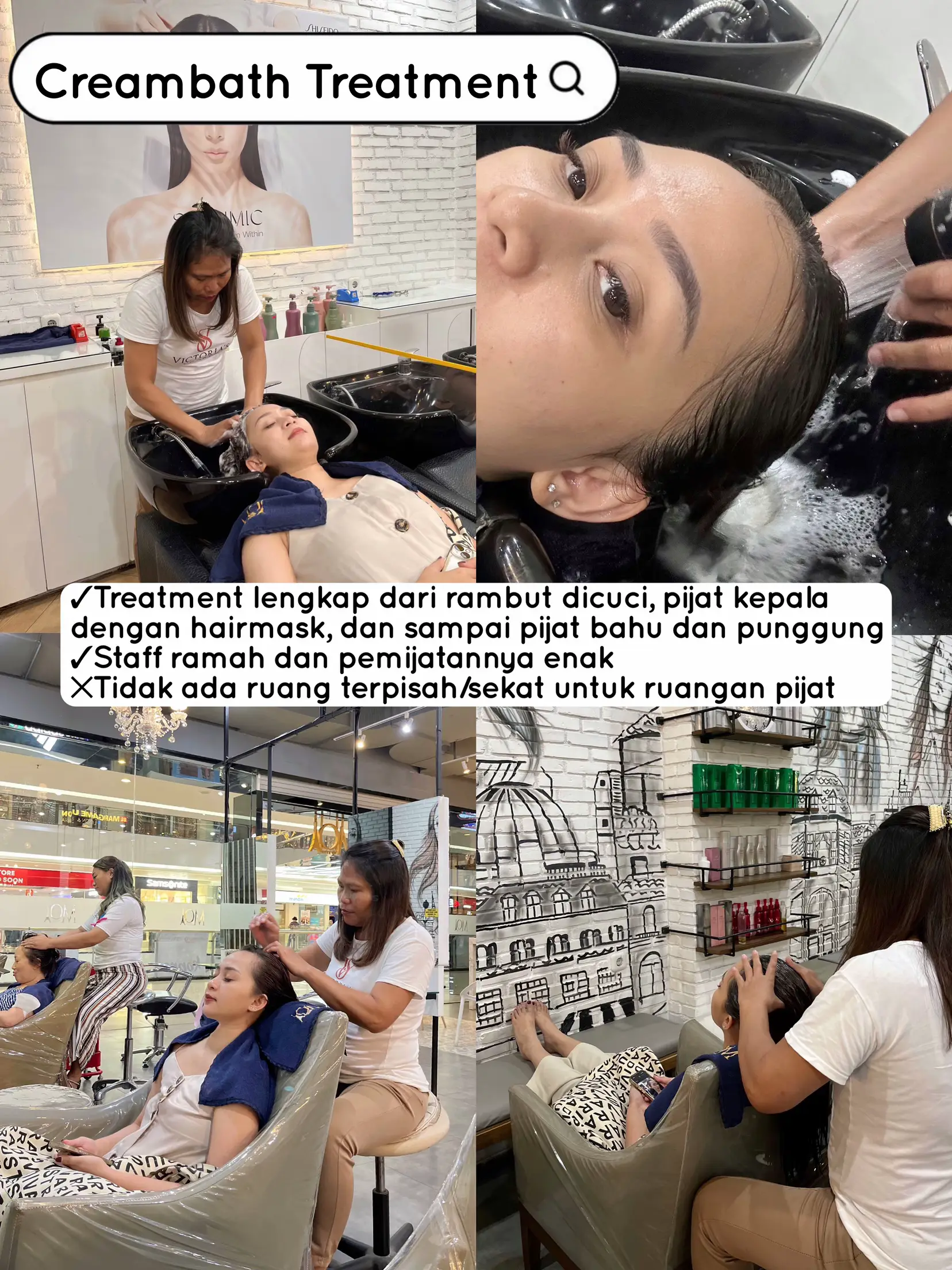 REVIEW CREAMBATH TREATMENT DI SALON, WORTH IT?🧖🏻‍♀️🫧 | Galeri diposting ...