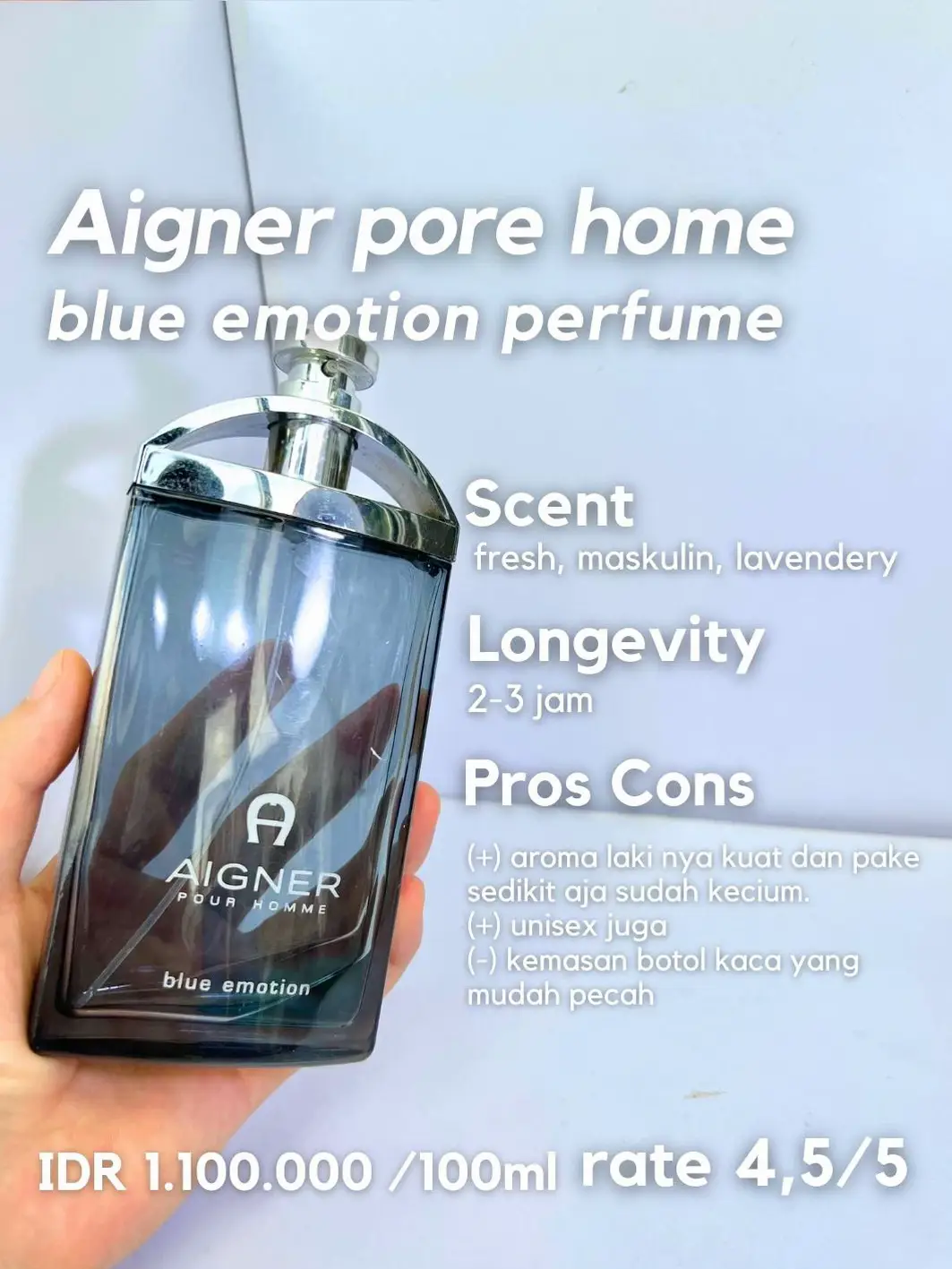 aigner blue emotion Pencarian Lemon8