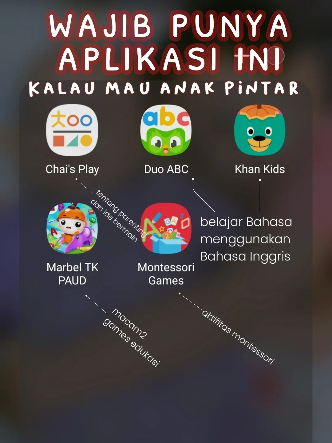 Apps Selamat Untuk Anak Anak - Carian Lemon8