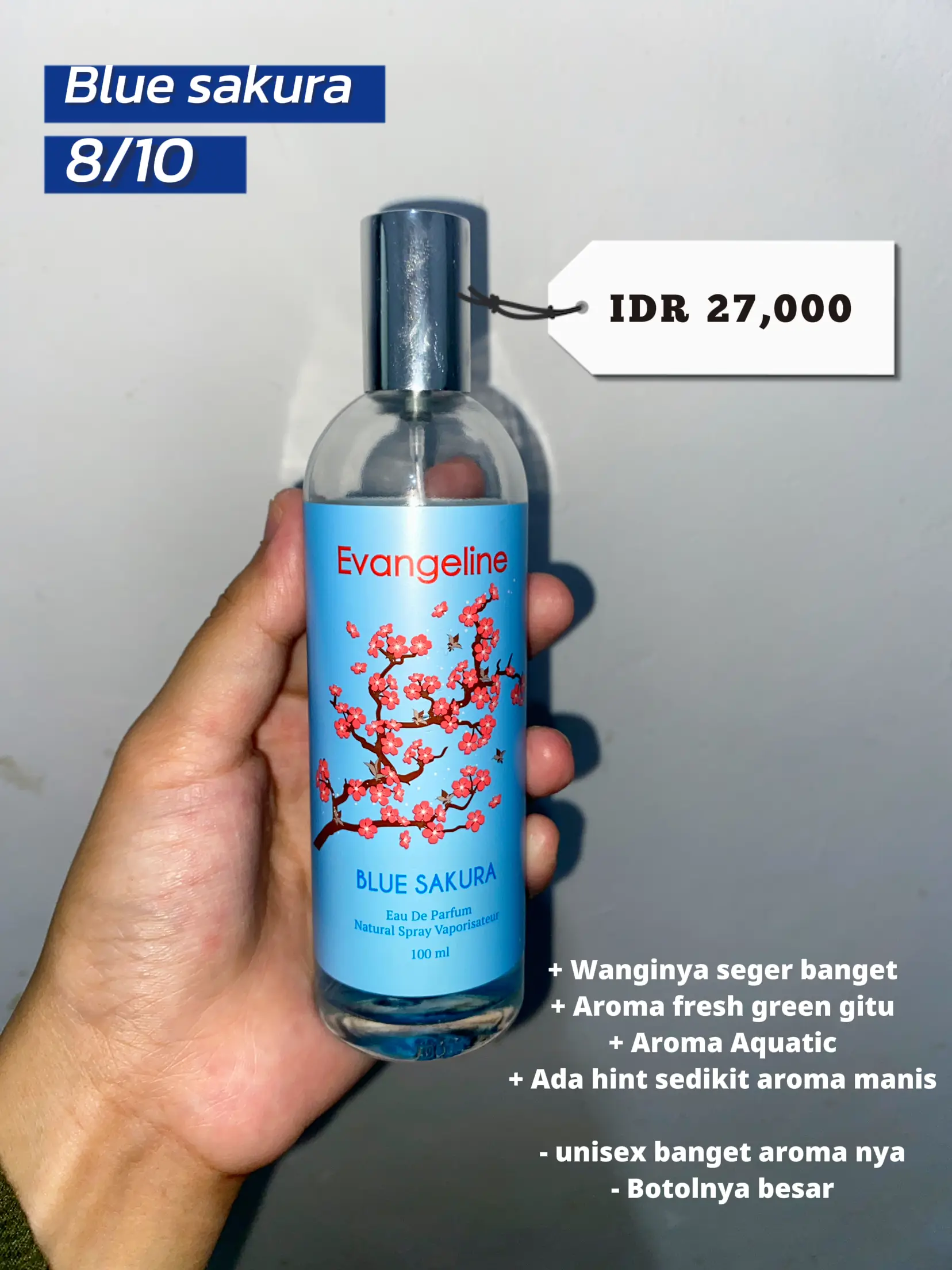 Evangeline blue sakura discount perfume