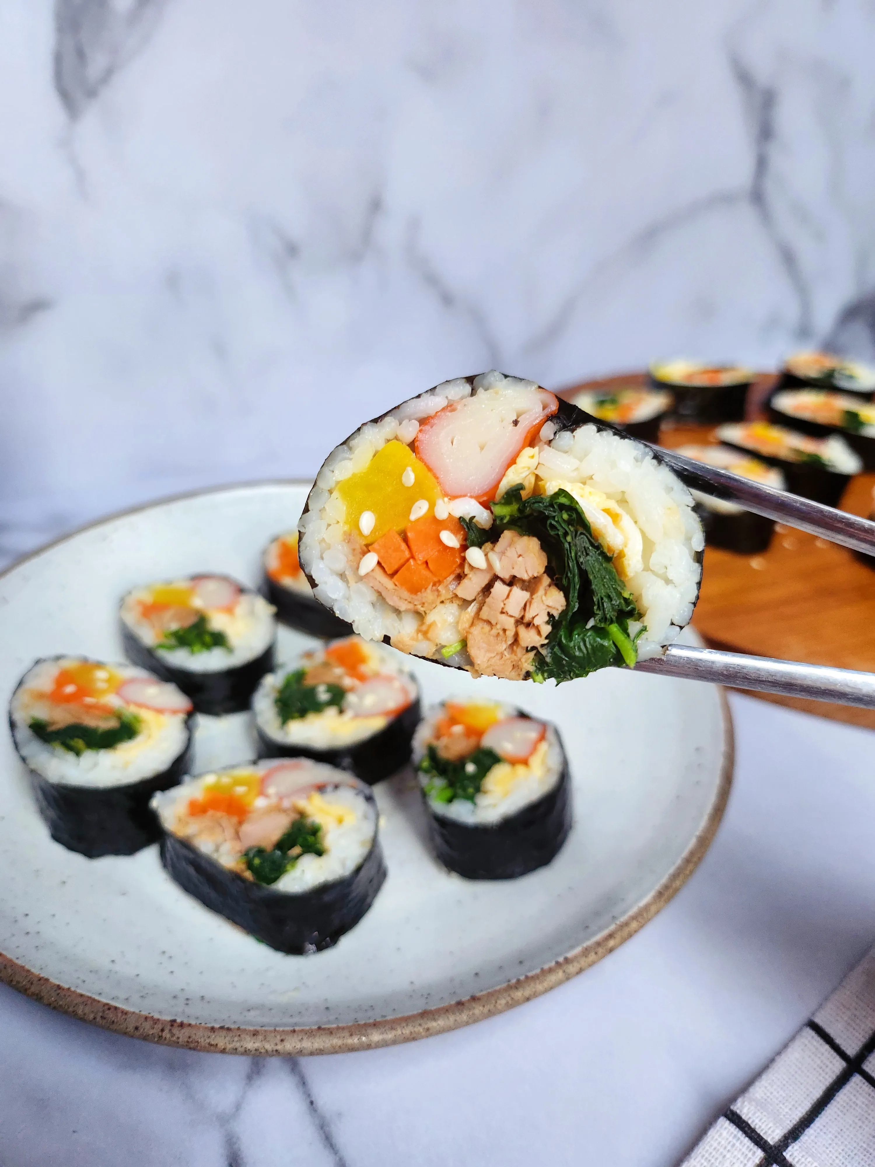 Classic Spam Kimbap Recipe - Much Butter