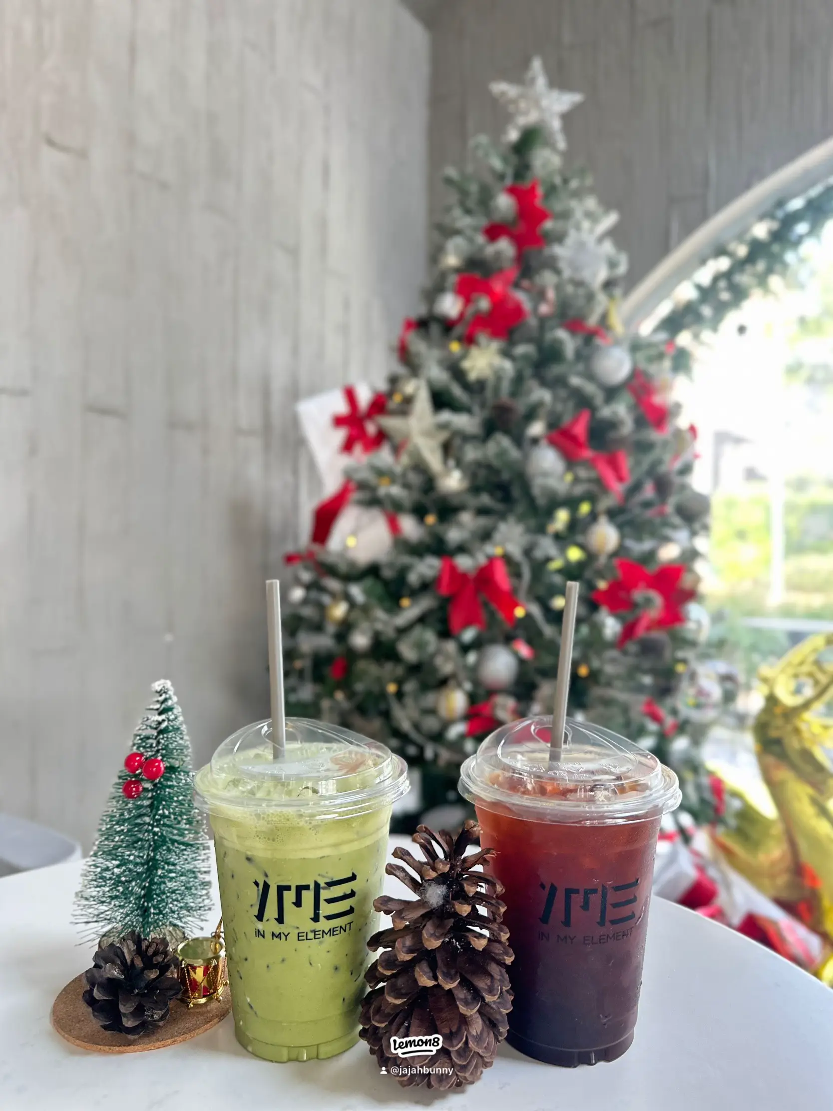 คริสมาสคริสใจ🎄🎅🏻 ️☃️ In My Element Cafe คาเฟ่ราชพฤกษ์ | แกลเลอรีที่ ...