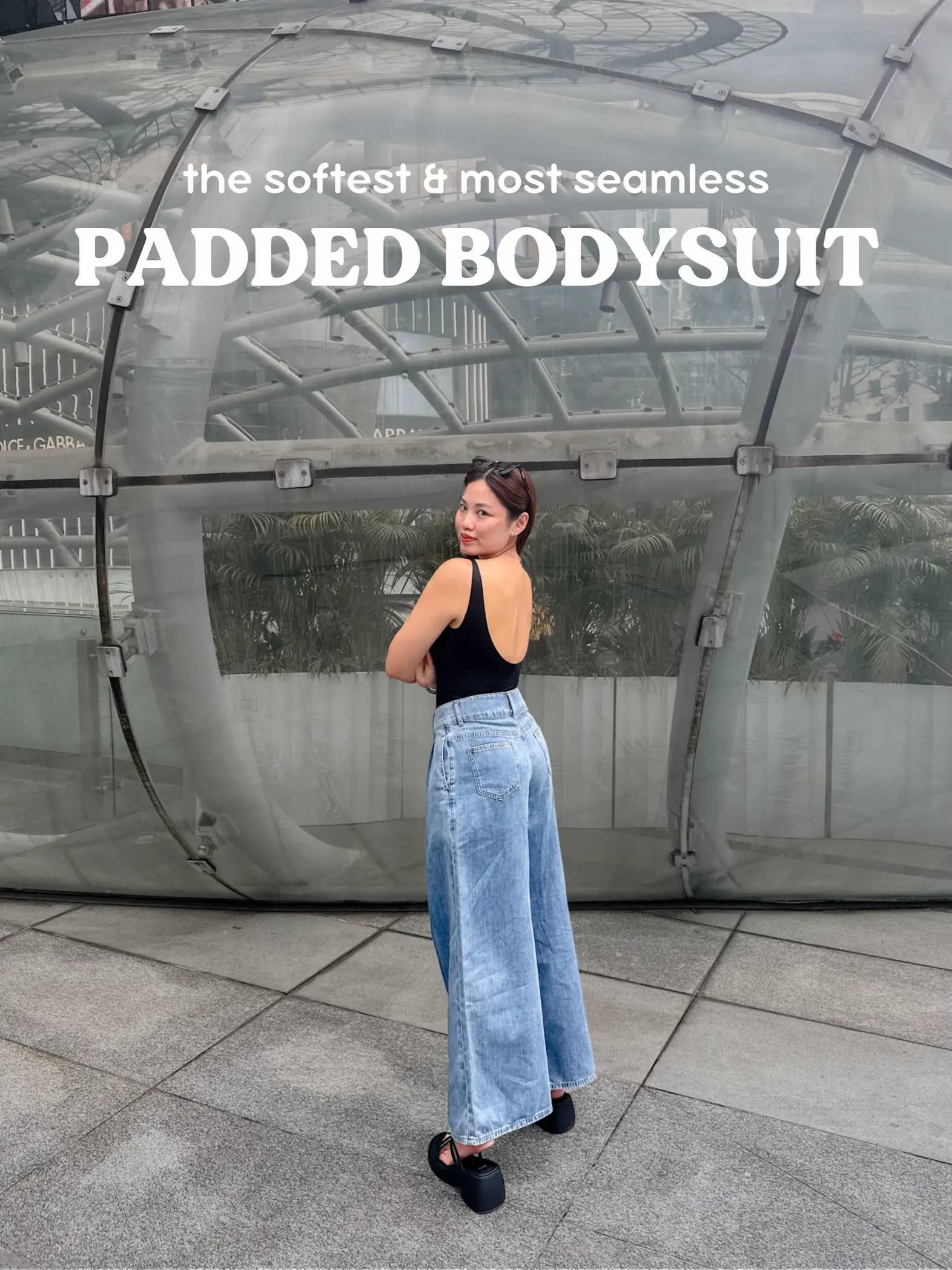 SKIMS Inspired - Square Neck Bodysuit, Gallery posted by Claire Tee