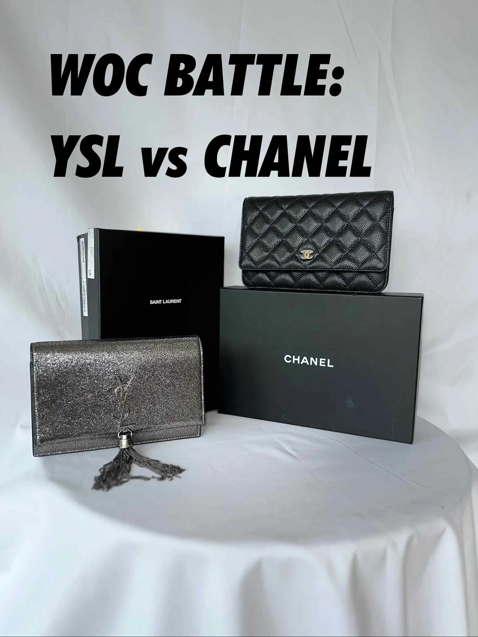 Chanel WOC vs. Saint Laurent (YSL) WOC Review