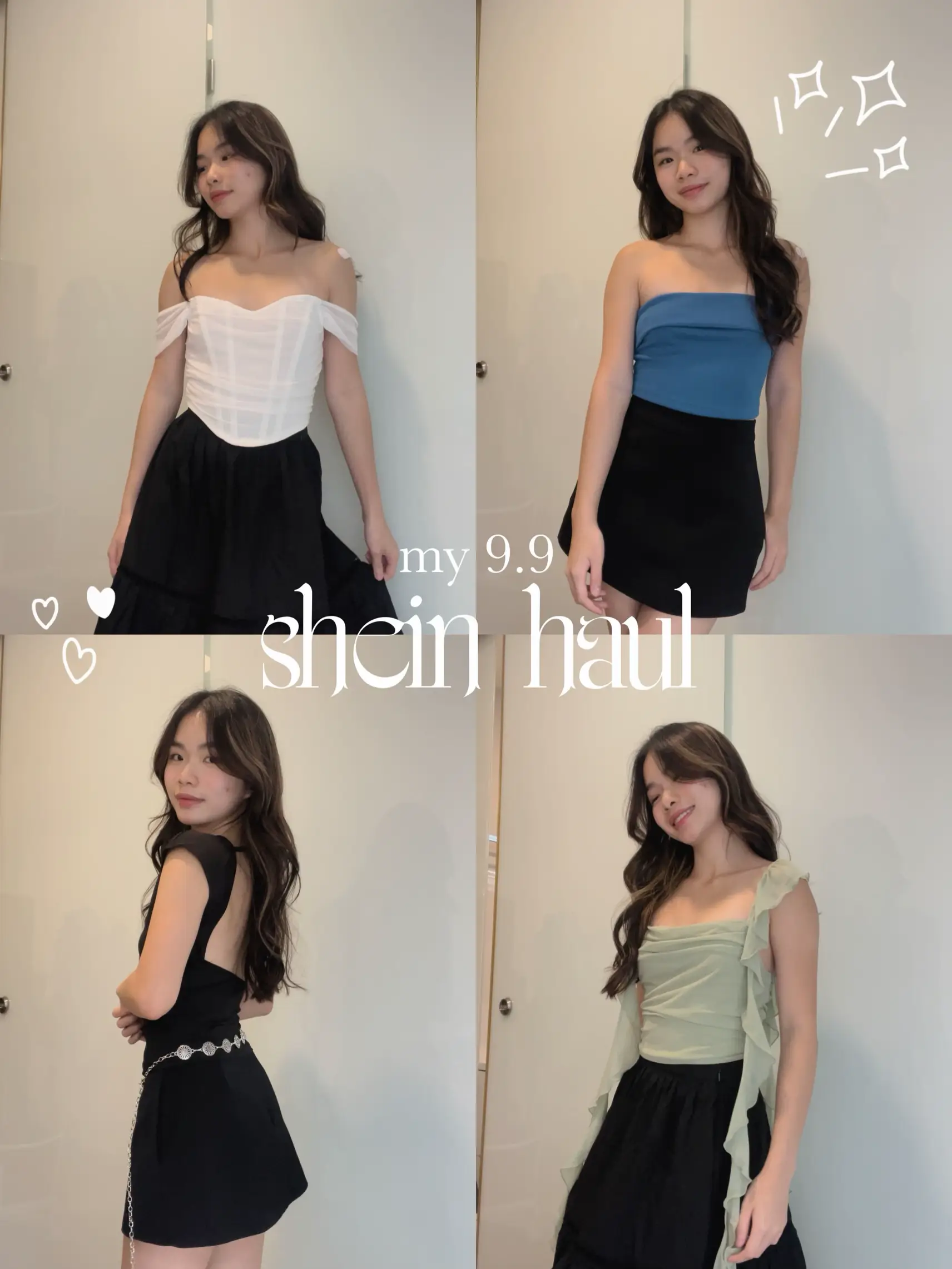 SHEIN Plus Mock-neck Mesh Insert Rib-knit Fitted Bodysuit ⋆ Women's Store