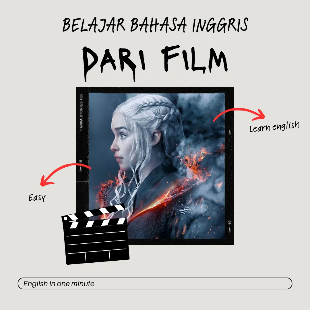 BAHASA INGGRIS SERING ADA DI FILM‼️ | Galeri diposting oleh Agusti | Lemon8