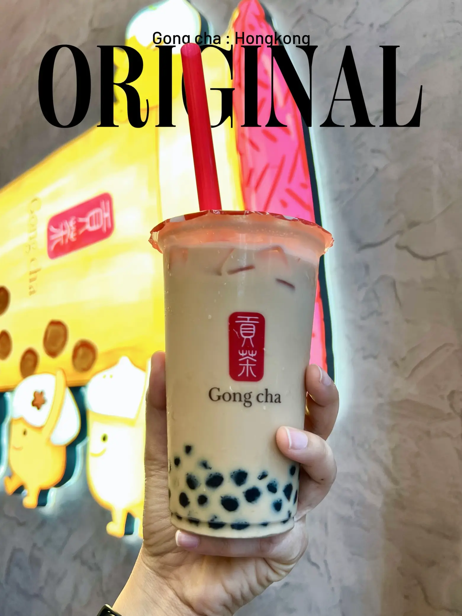 Gong Cha Lemon8