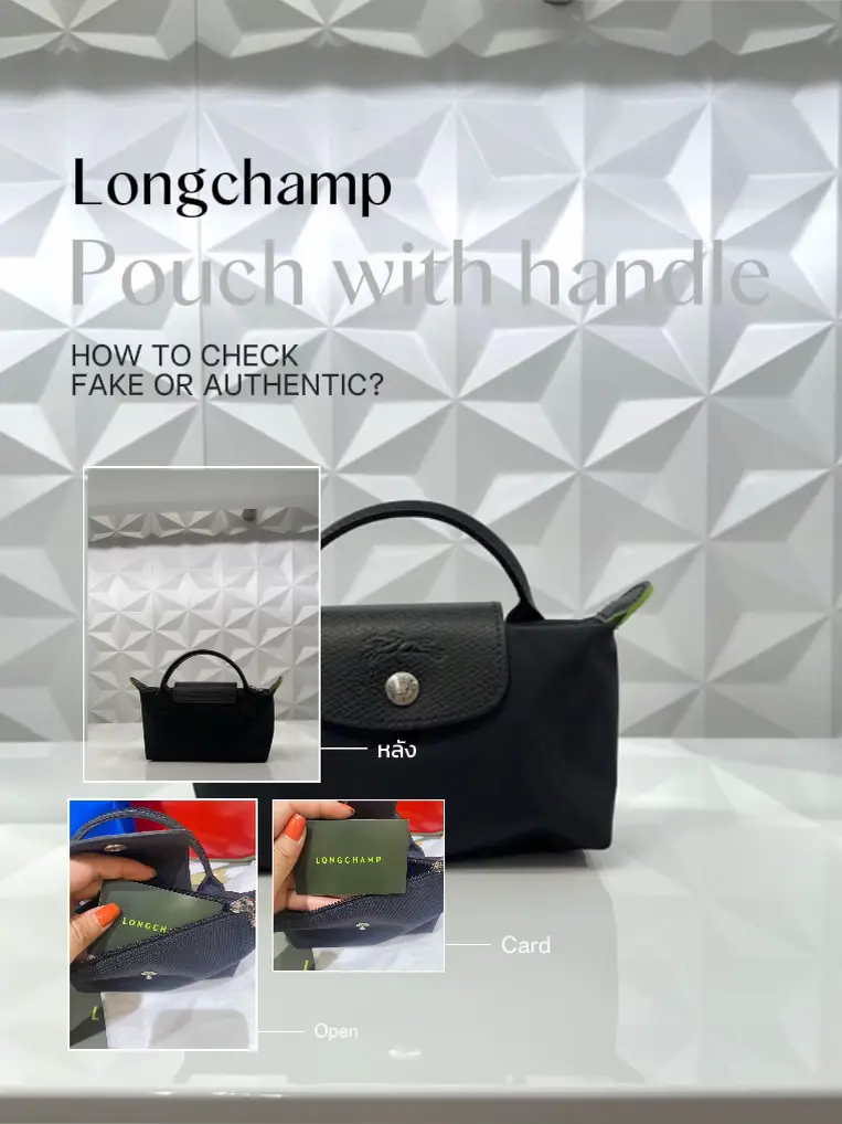 Longchamp authenticity outlet check