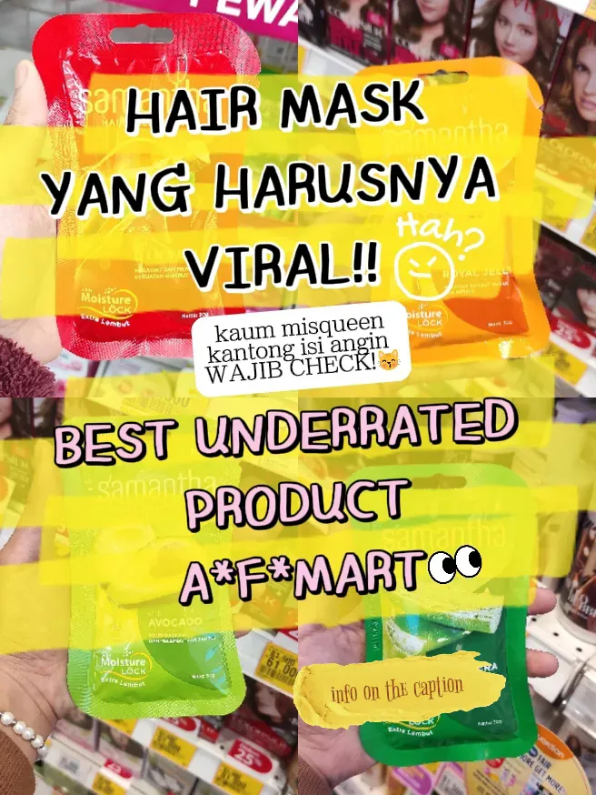 [REVIEW PEMAKAIAN] HAIR MASK YANG HARUSNYA VIRAL แกลเลอรีที่โพสต์โดย