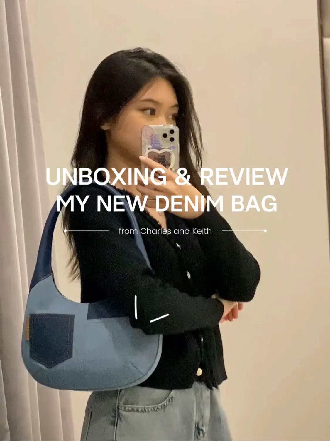 Unboxing, Buttonscarves, The Denim Bag, Yura Bag