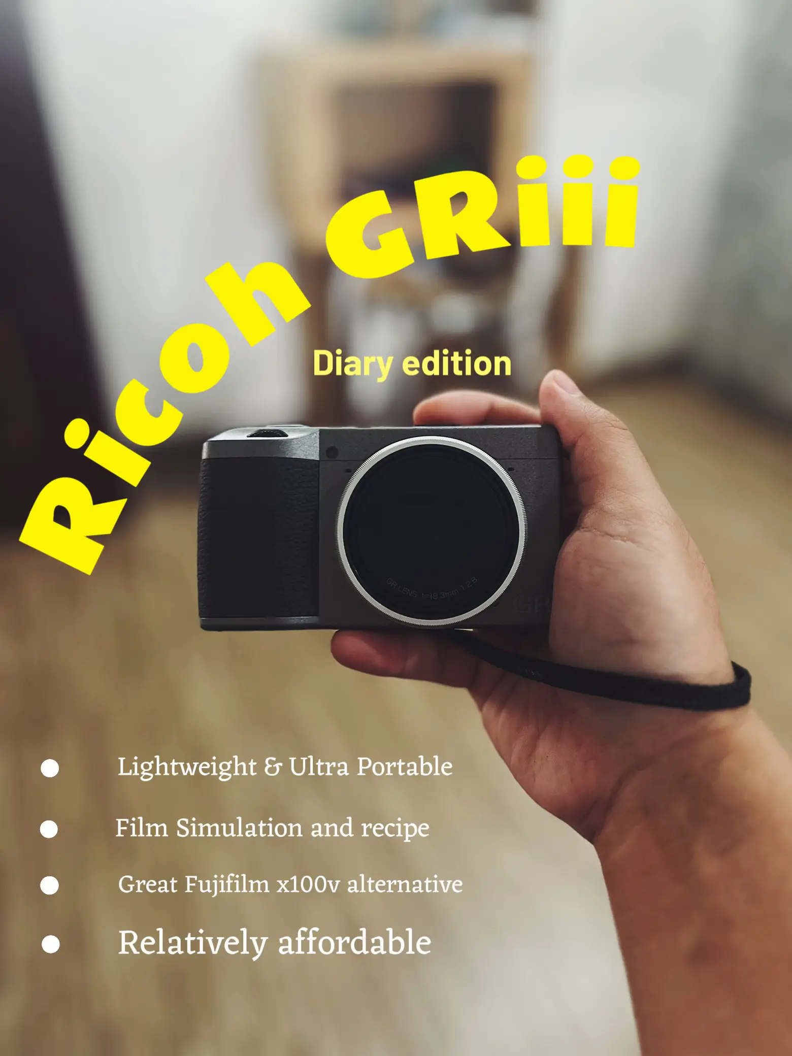 Ricoh GR III Diary Edition Digital Camera