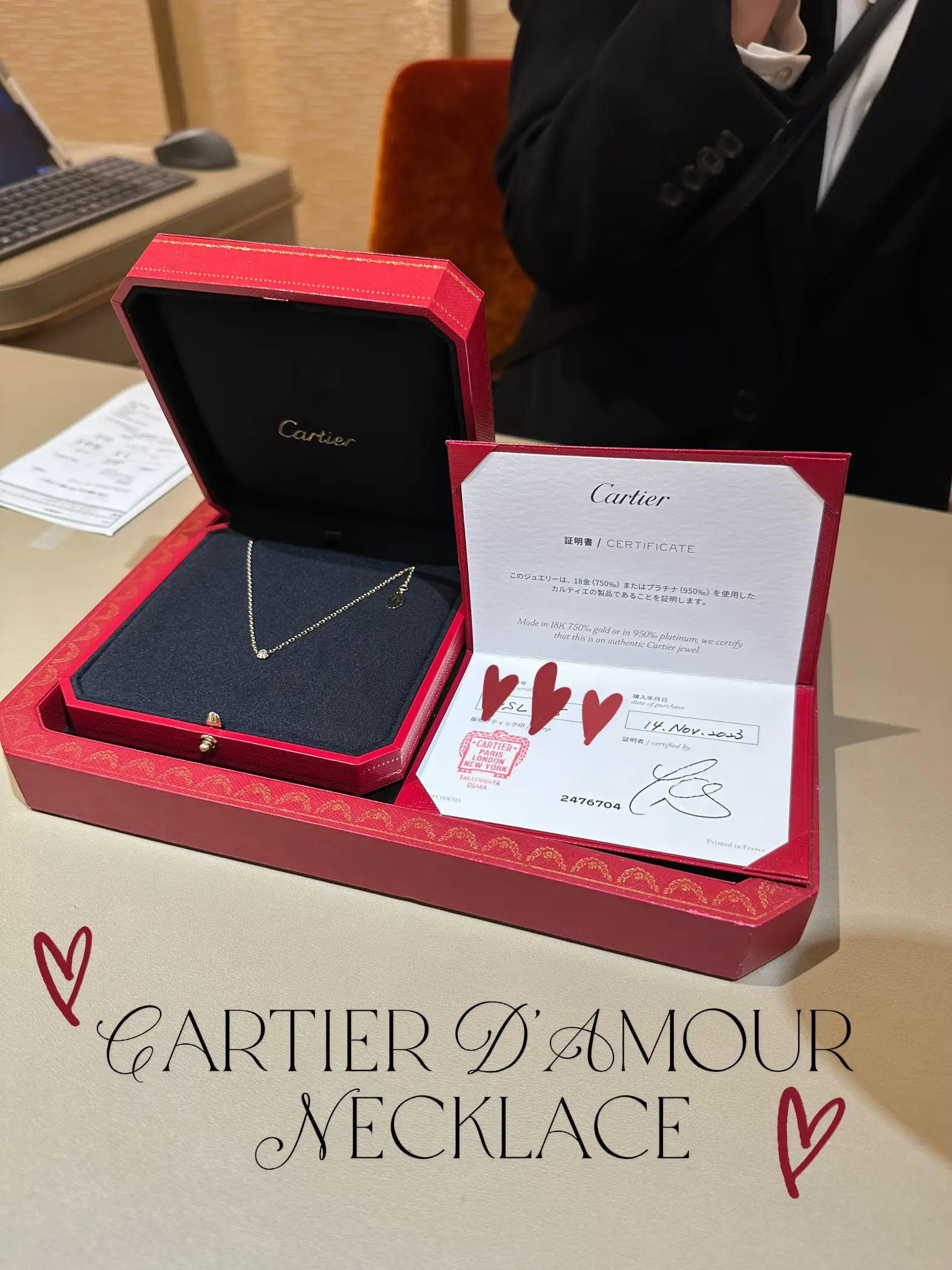 Cheapest 2025 cartier necklace