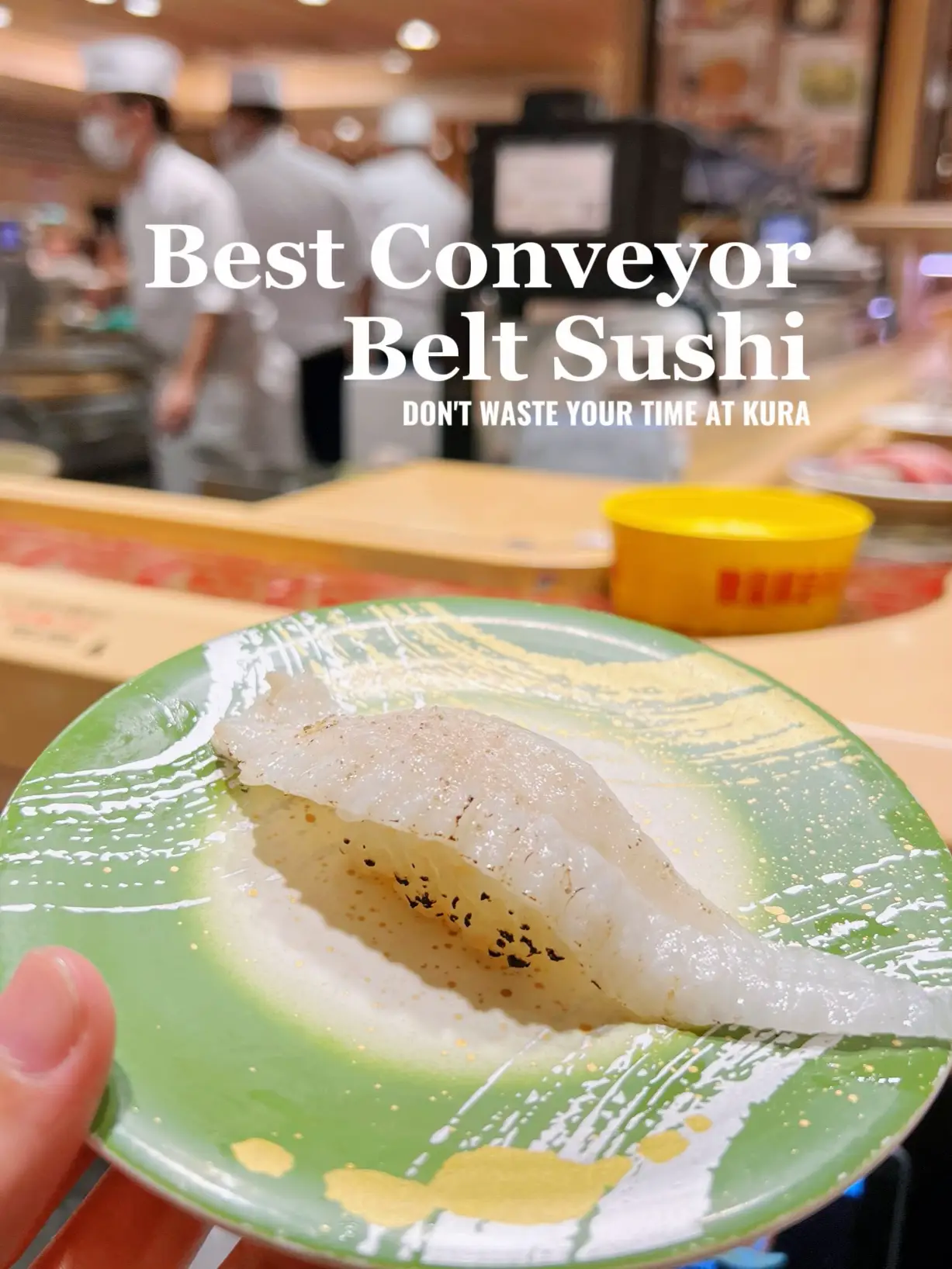 Conveyor belt clearance sushi ginza