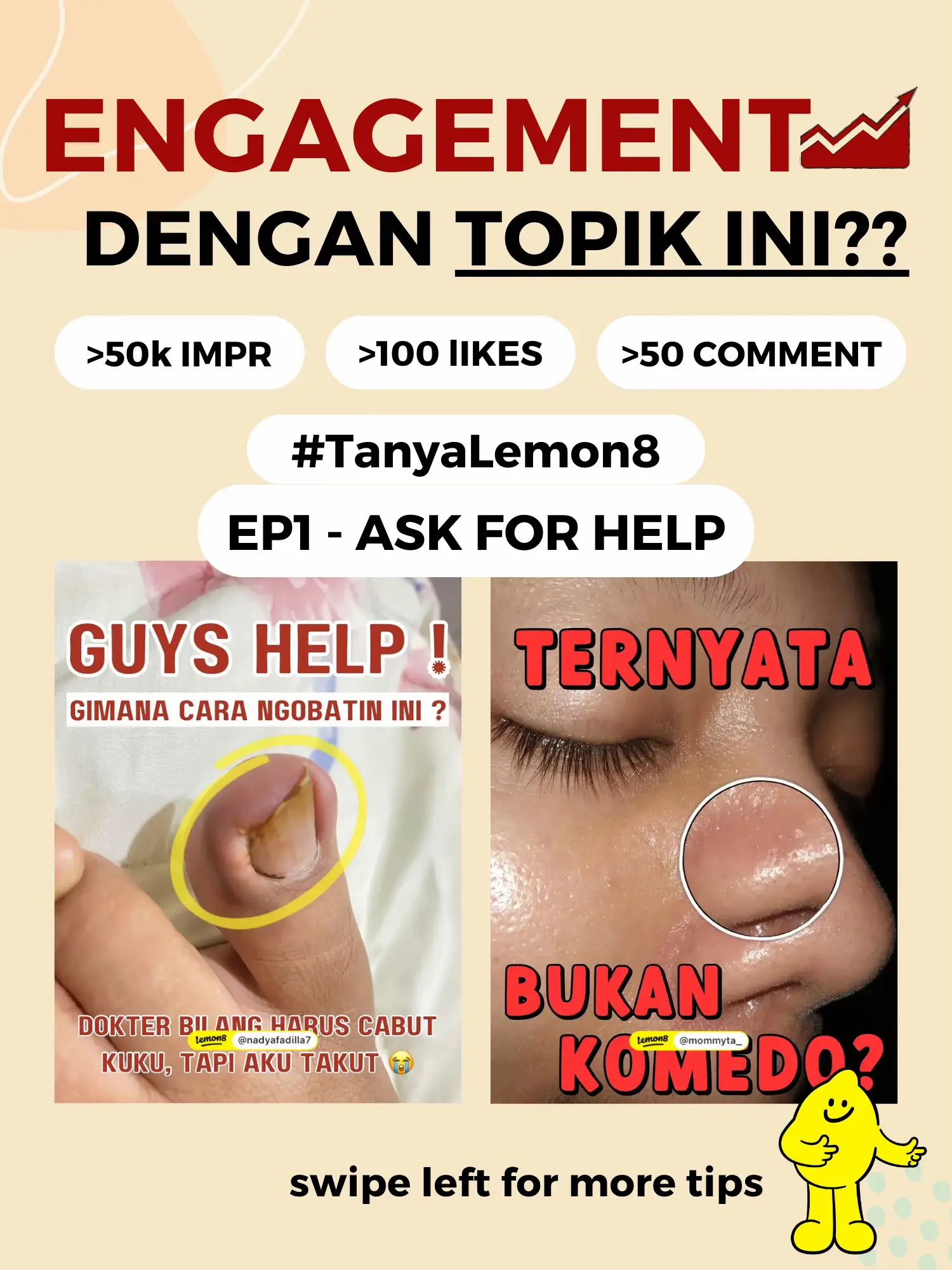 🆘【ASK for HELP】Cara Keren untuk Boost📈 Engagement⁉️ | Gallery posted by  Lemon8_ID | Lemon8