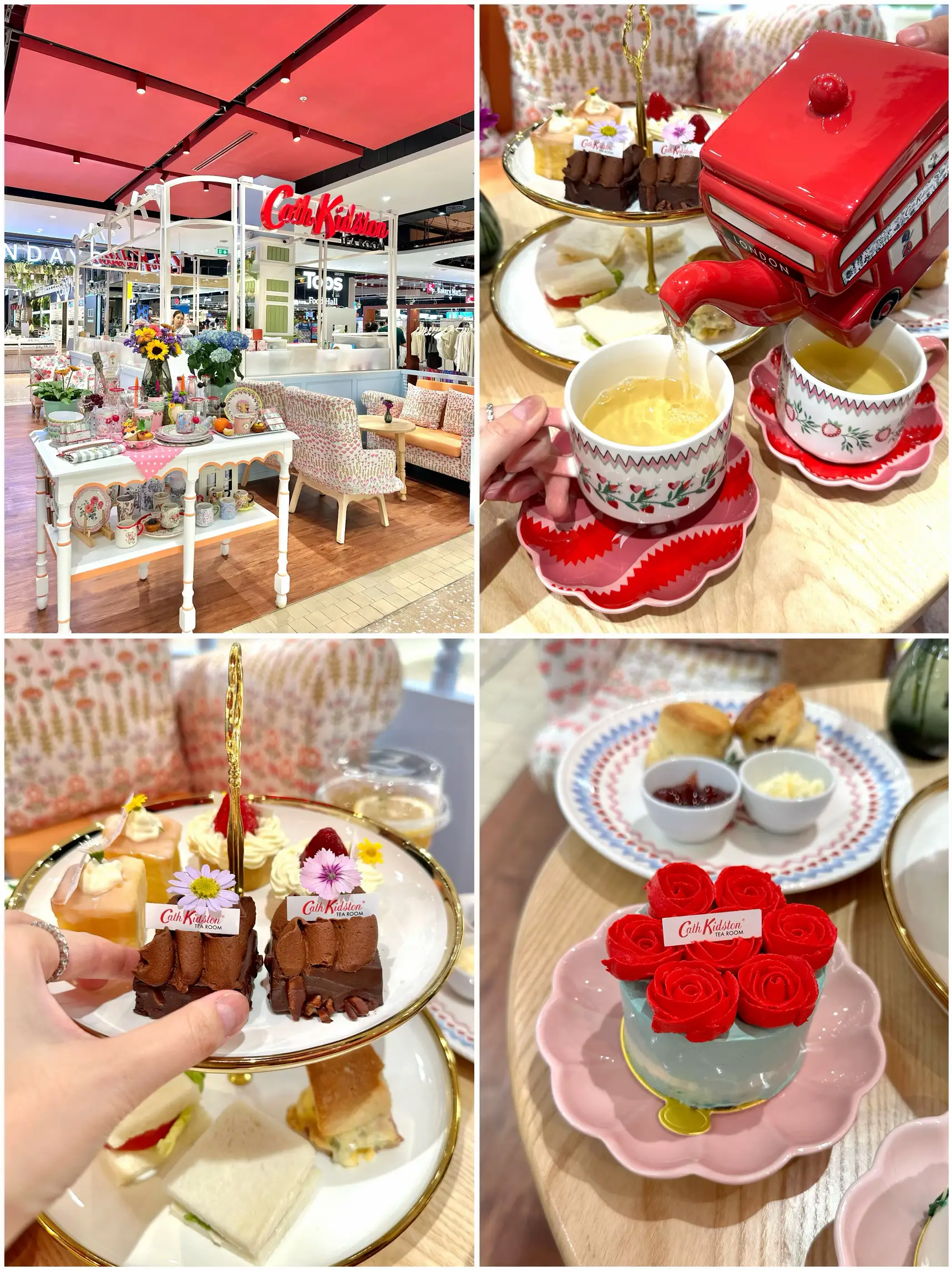 Cathy Kitchen Tea Cath Kitston Afternoon Tea ️🫖 | แกลเลอรีที่โพสต์โดย Namwanpastel ️ | Lemon8