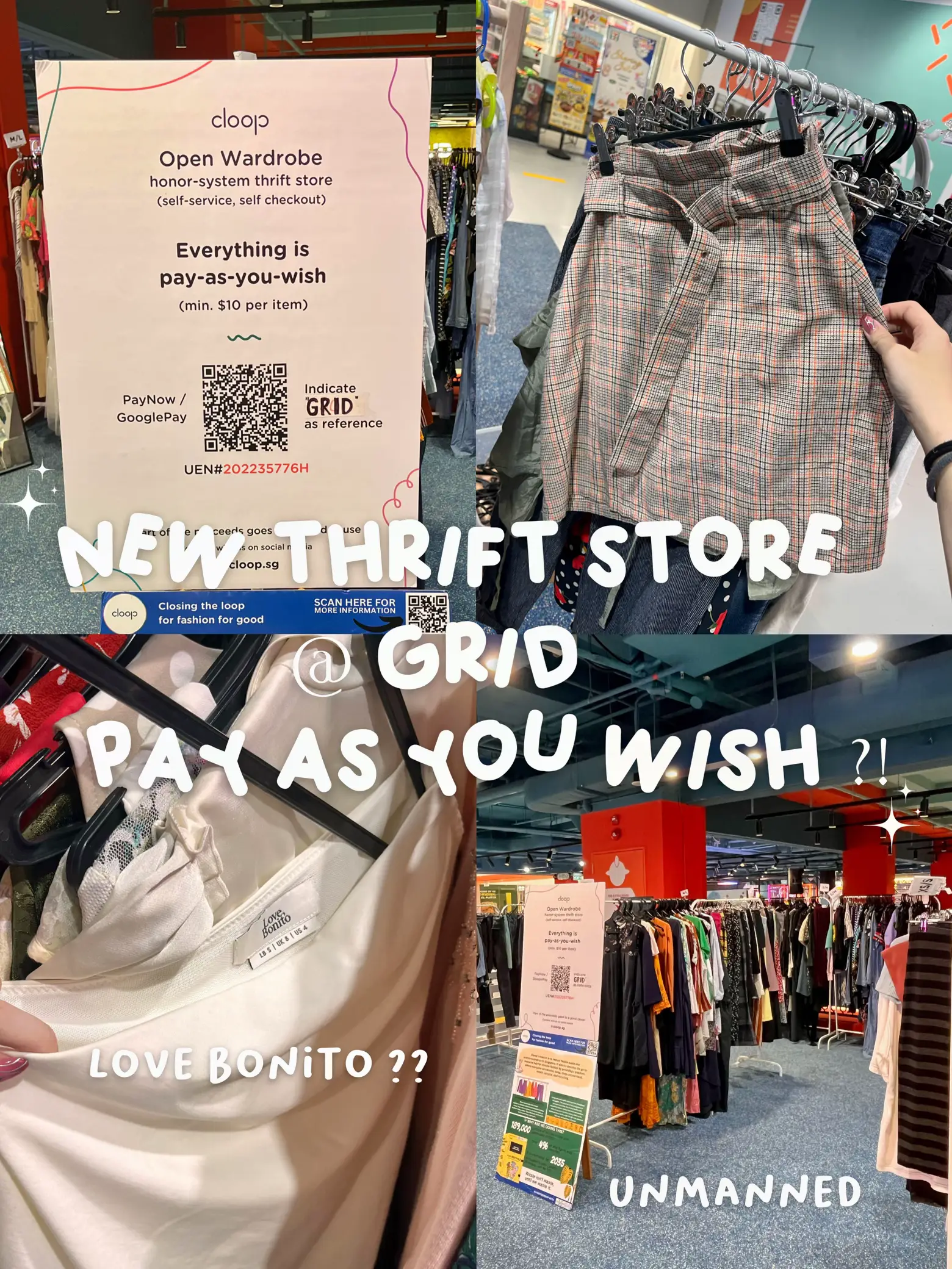 NEW UNMANNED👯‍♀️THRIFT STORE - PAY AS U WISH?? 😱🤑, Gallery posted by  Jeslyn ✨