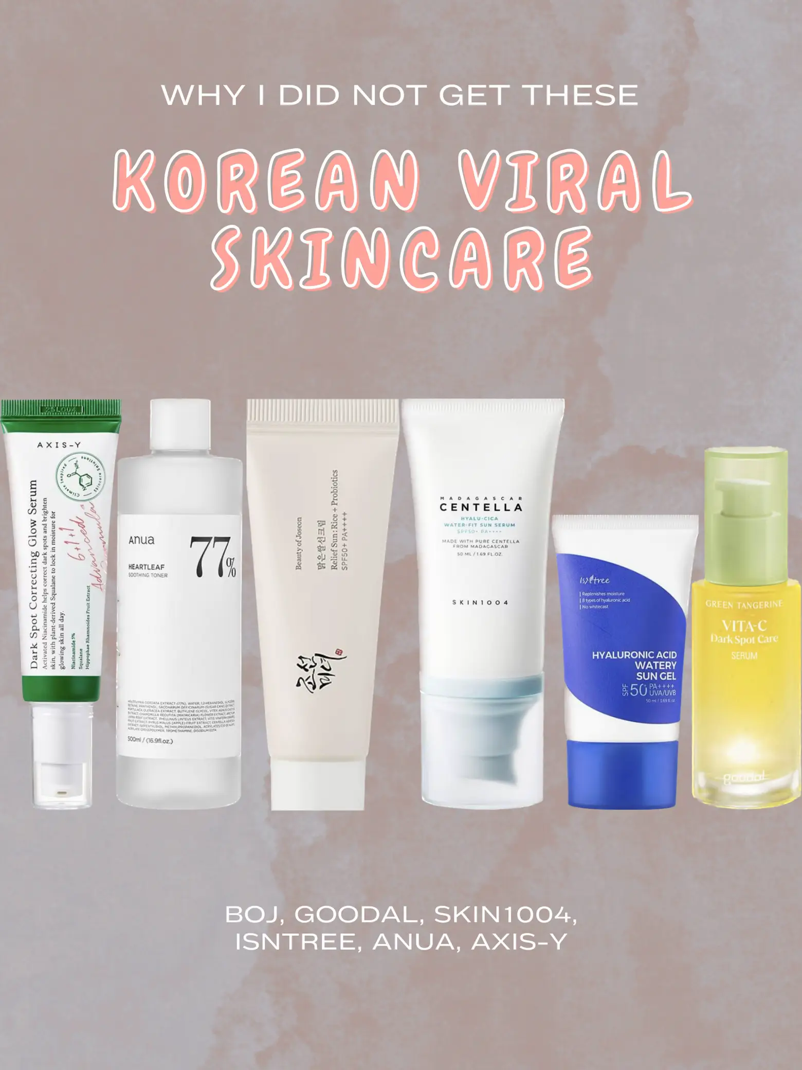 I didn’t get these VIRAL korean skincare ⁉️👀's images(0)