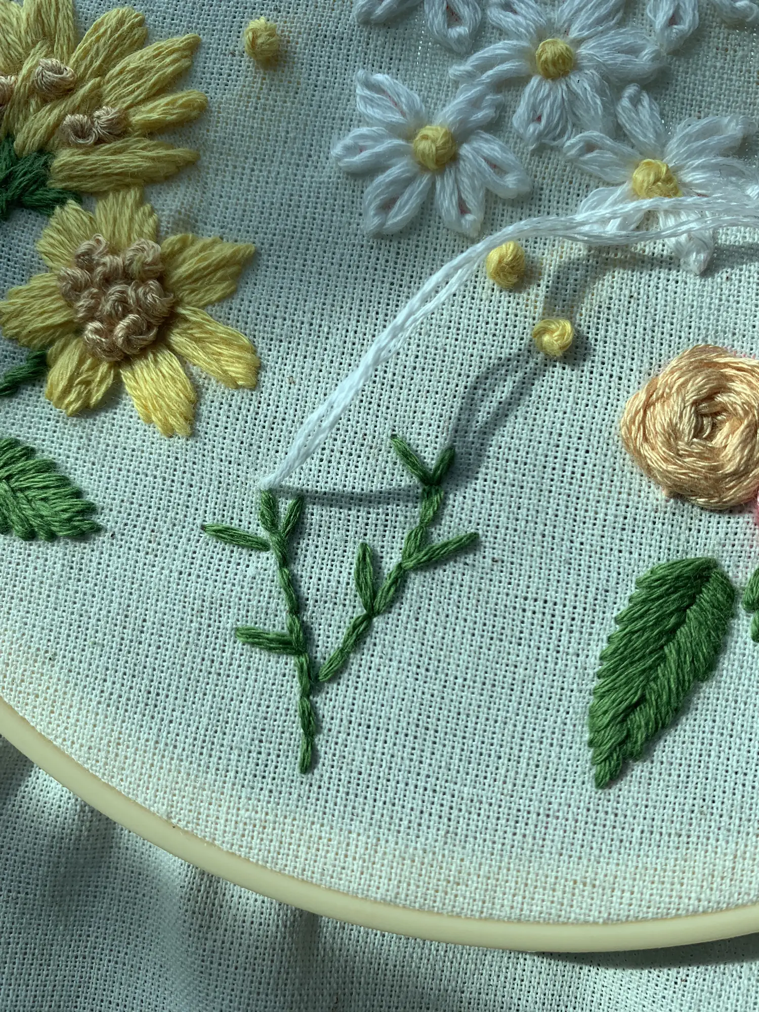 How to back an embroidered item #diyembroidery #howto #embroidery