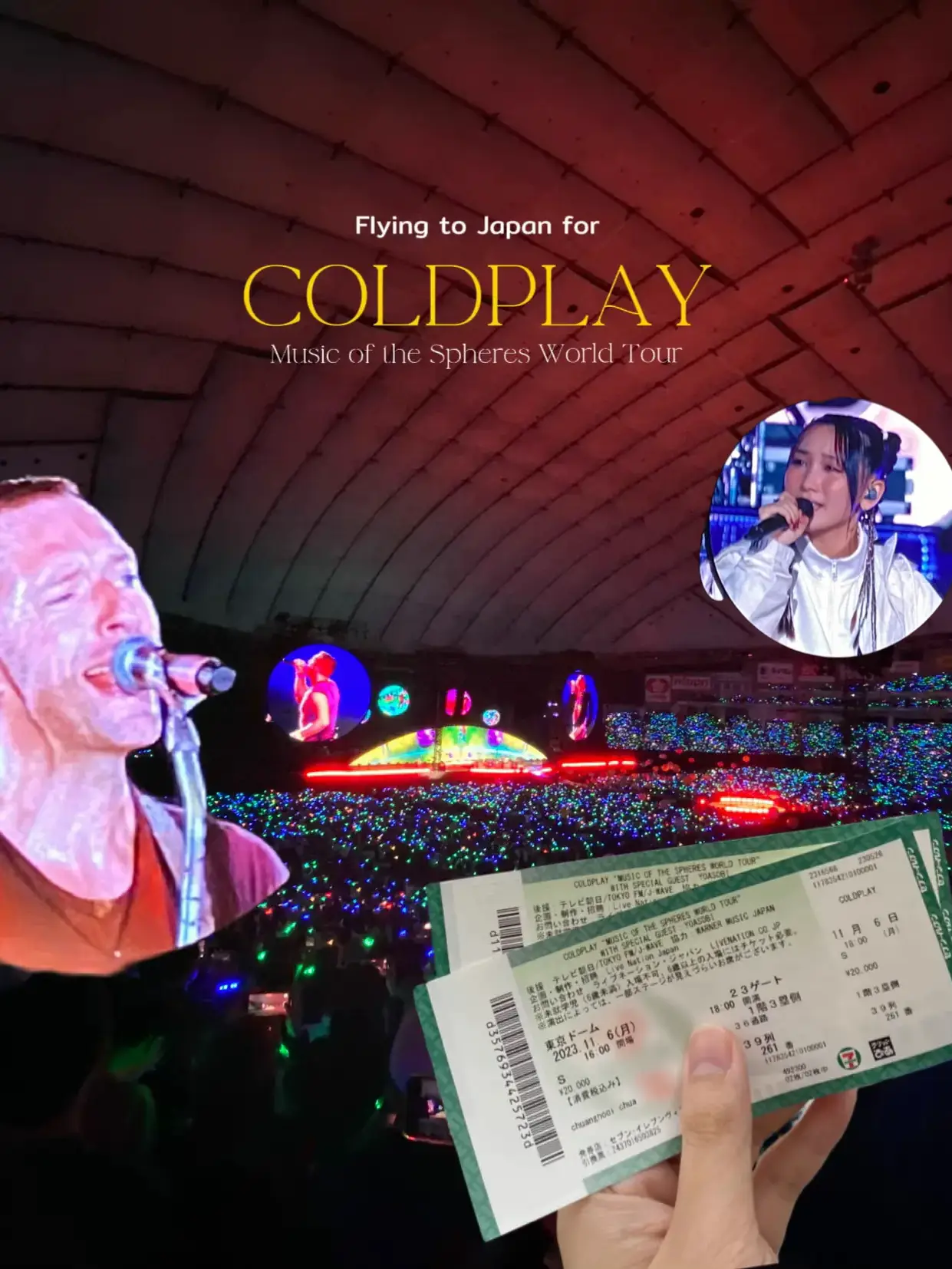 Coldplay Tokyo - Lemon8 Search