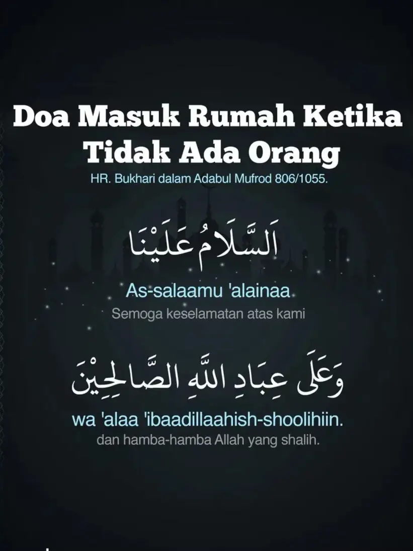 doa masuk rumah