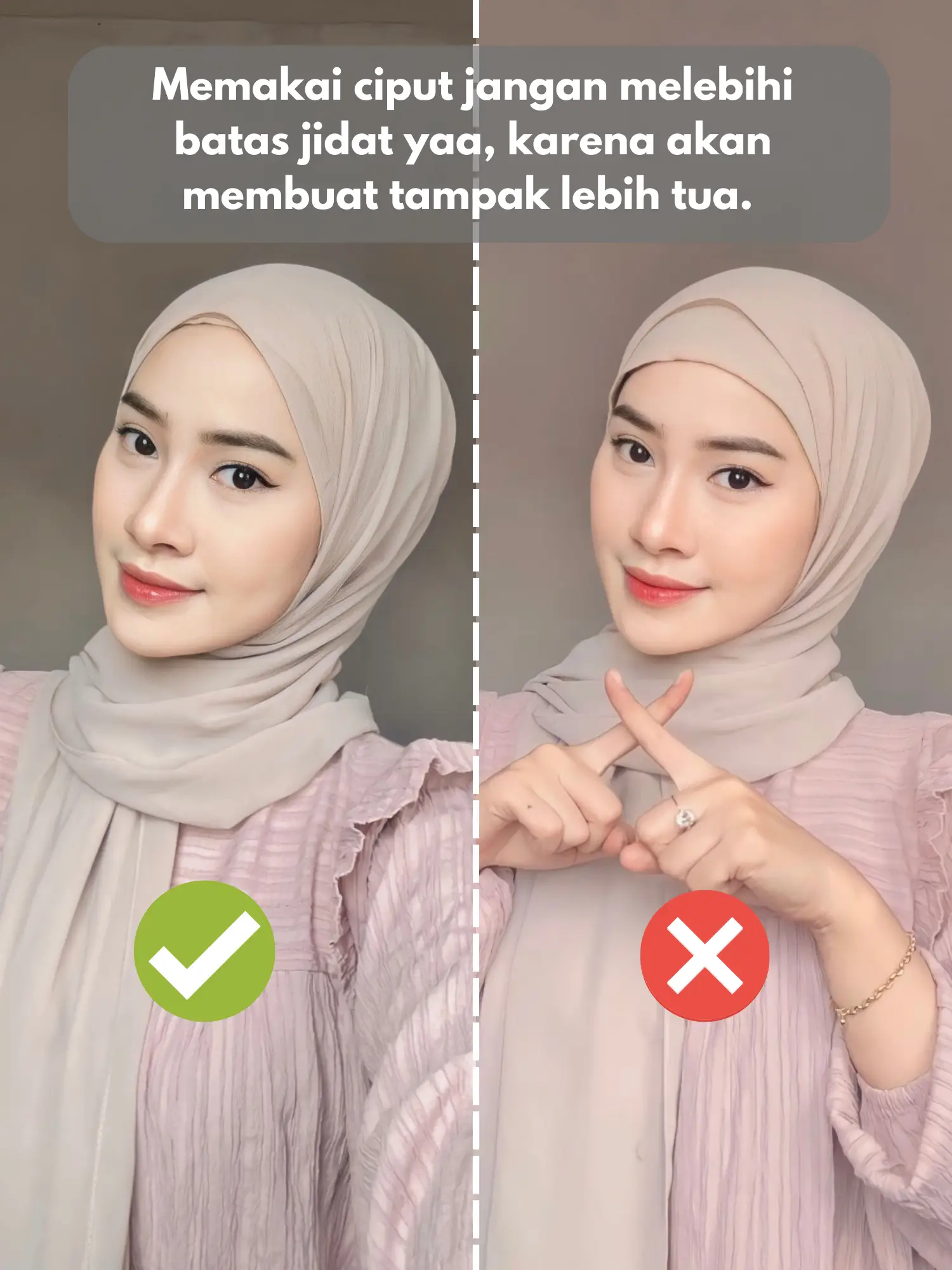 3 KESALAHAN BERHIJAB YANG SERING TERJADI | Galeri diposting oleh  Sarahayuthereza | Lemon8