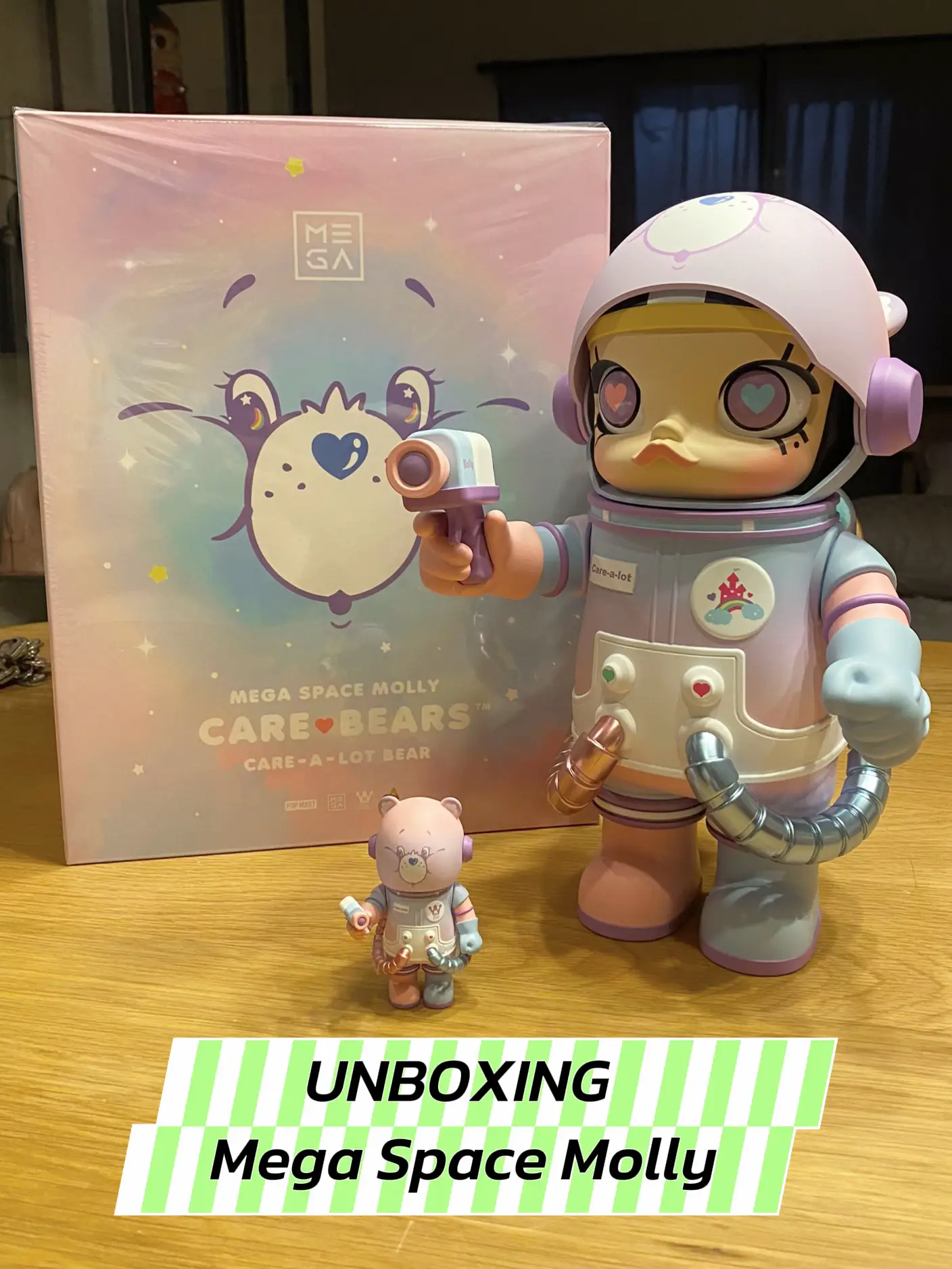 Unboxing Care Bear Space Molly 400%