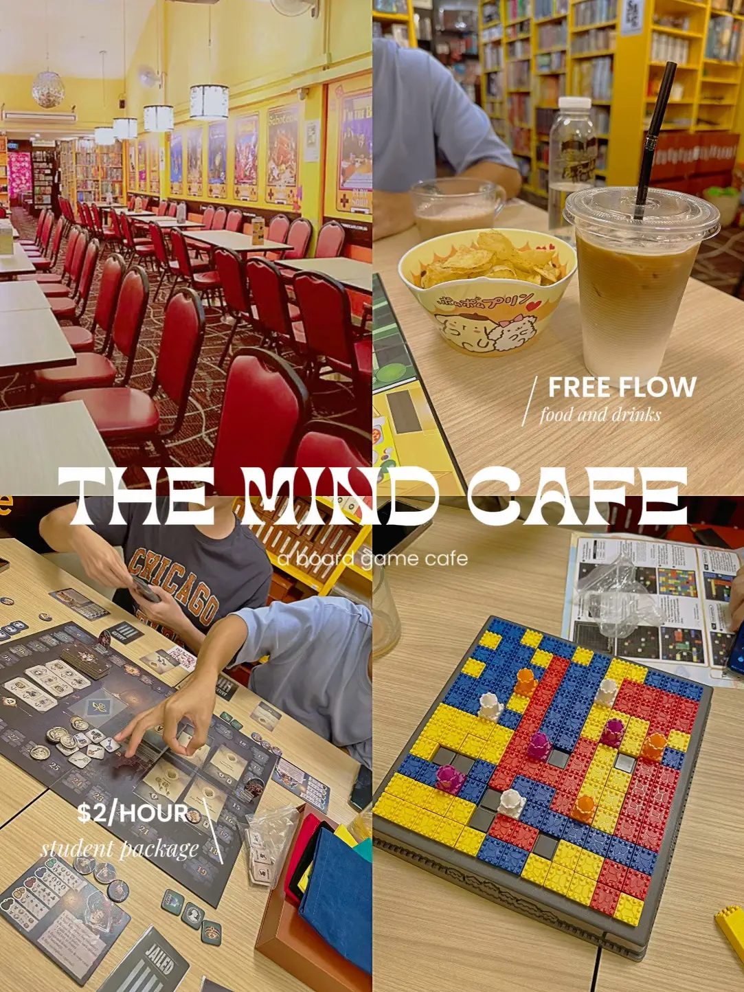 board game cafe | $2/hr with free flow snacks 🤤🍟's images(0)