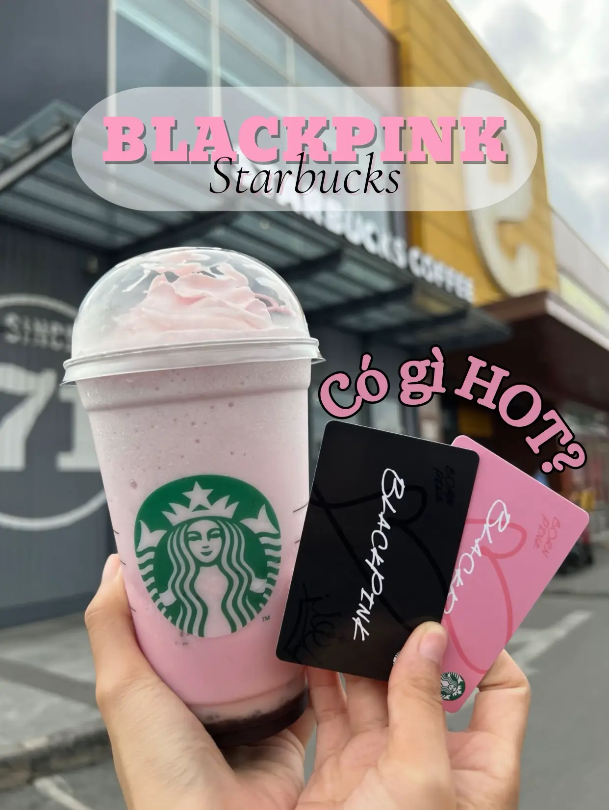 BLACKPINK x STARBUCKS có gì HOT⁉️ | Ribkobaogiomapが投稿した