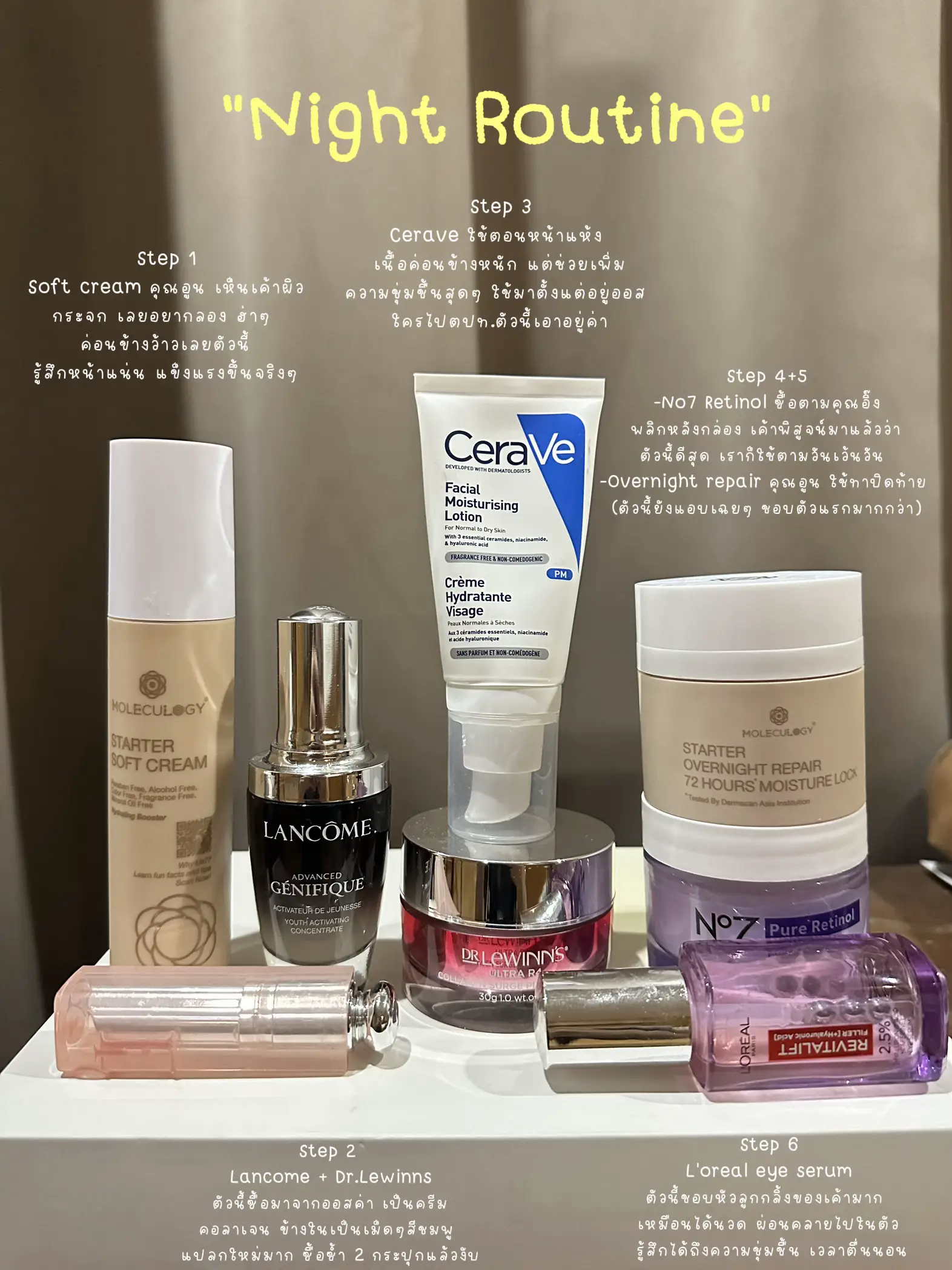 Day & Night Routine ฉบับคนชอบเอฟตามรีวิว ทำมาฝากทุกคนค่า | แกลเลอรีที่ ...